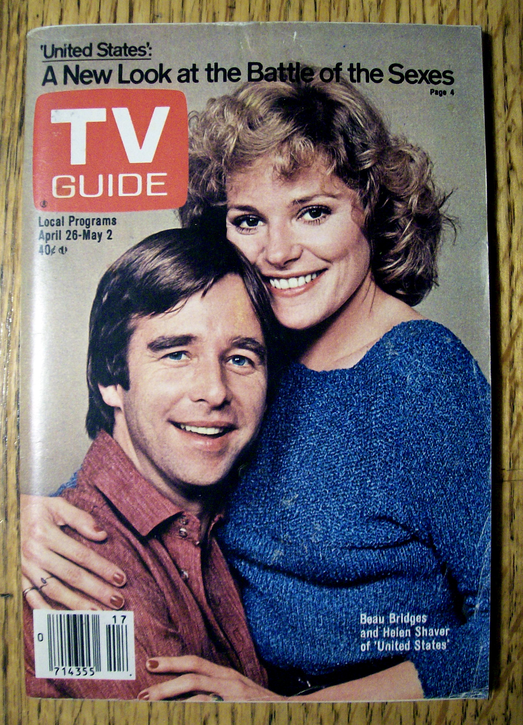 TV Guide - April 26-May 2, 1980 - Bridges & Shaver