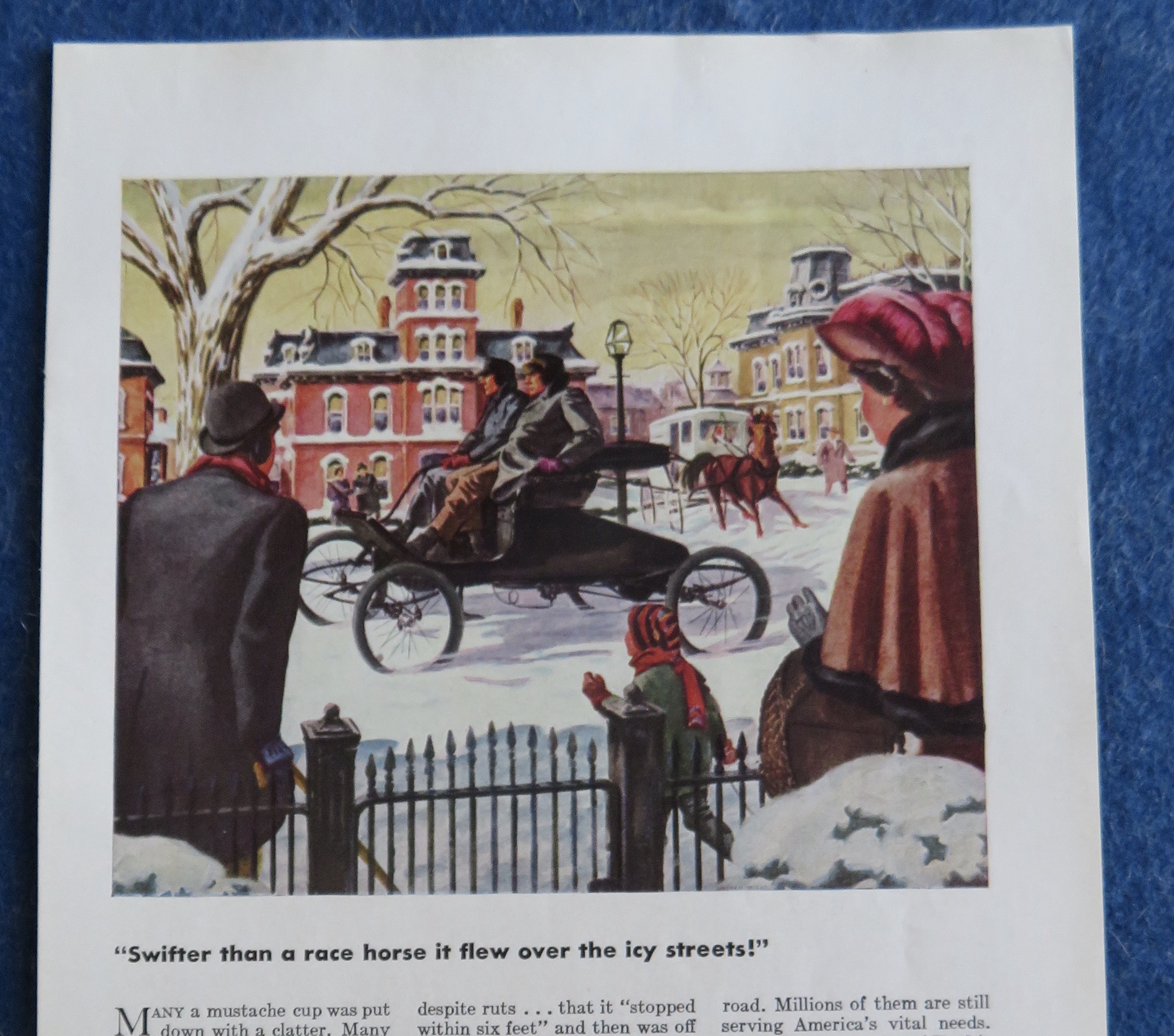 1944 Ford Motor Company with the Family Carriage