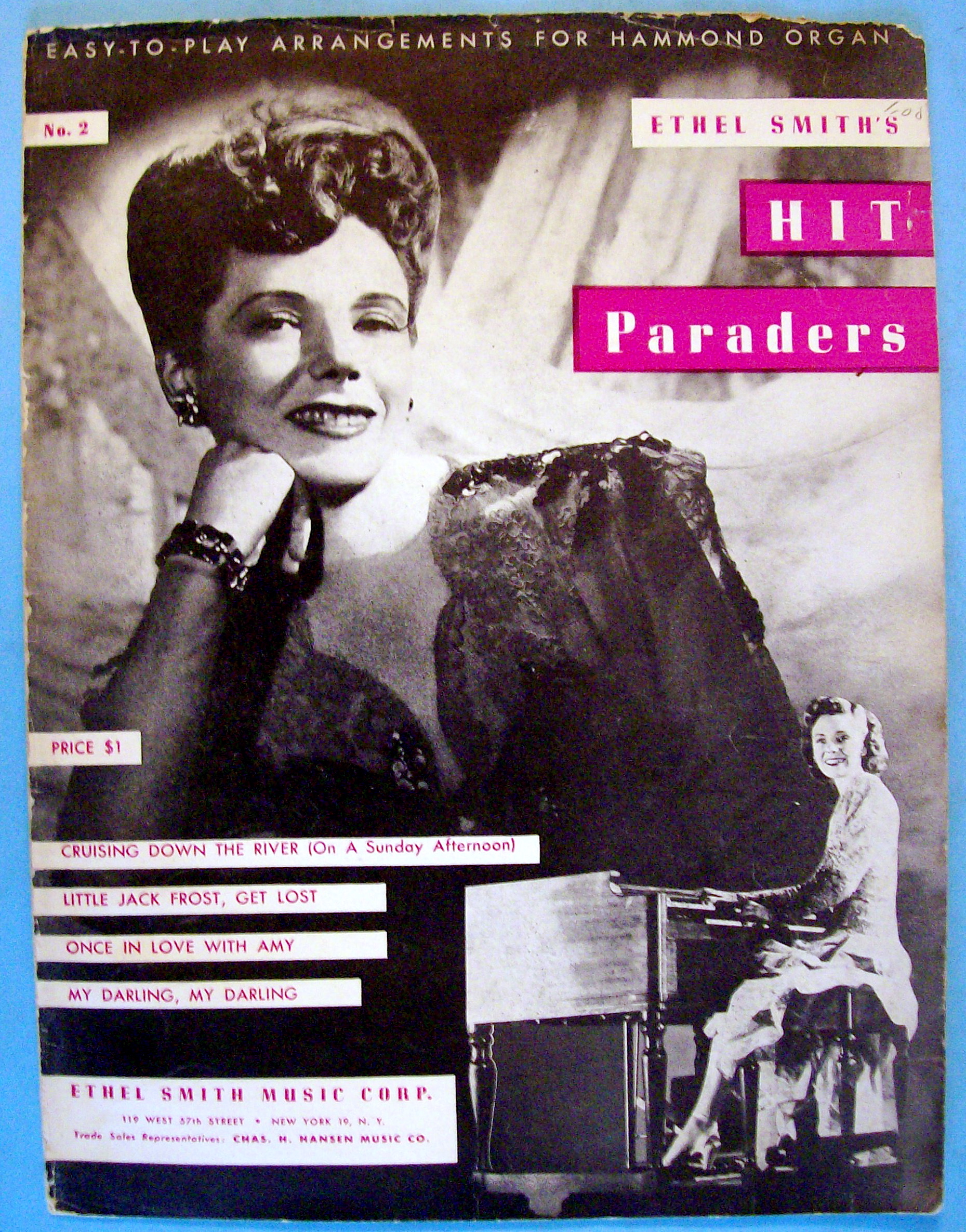 Sheet Music/1945 Cruising Down The River-Ethel Smith Co