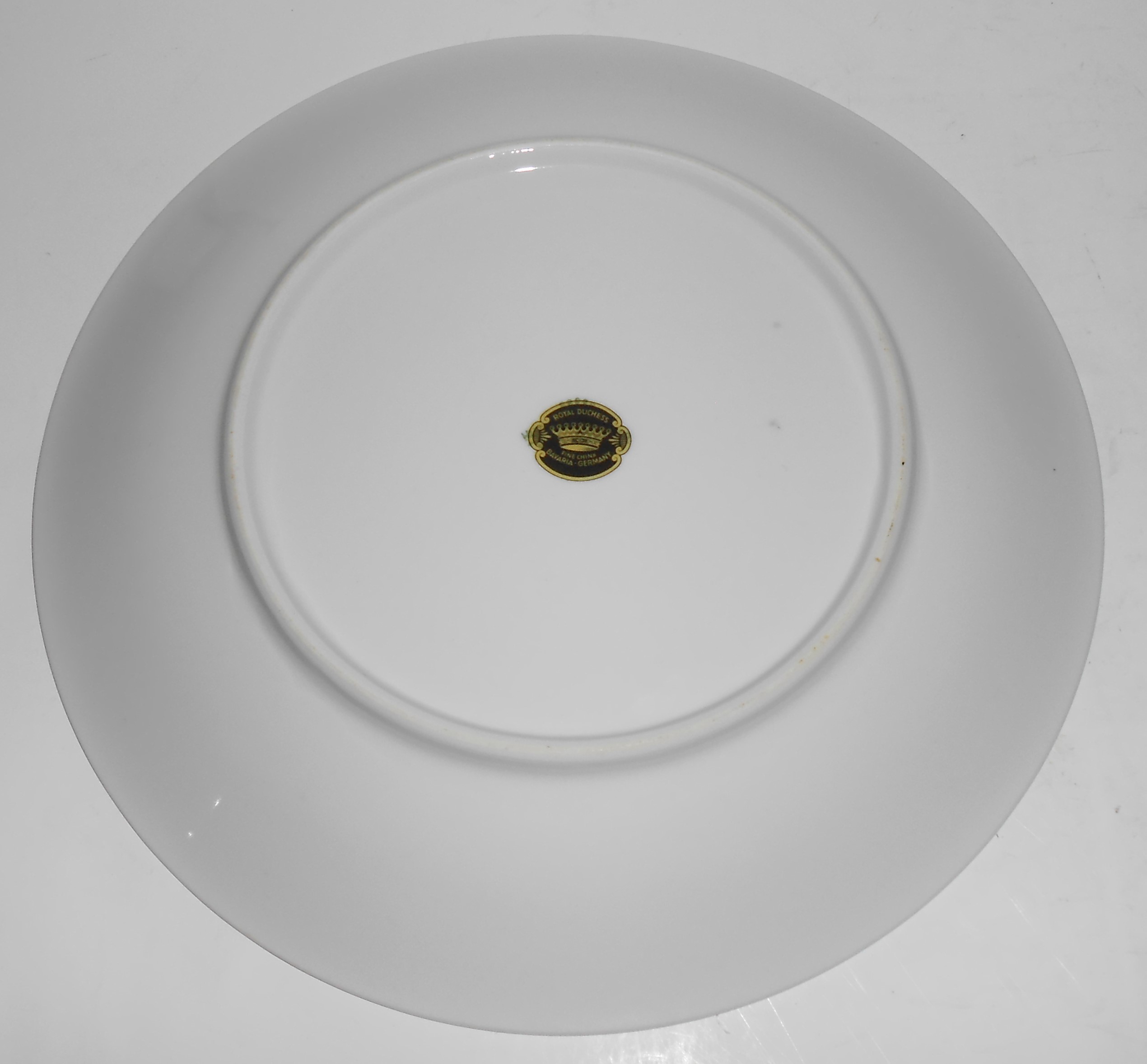 Royal Duchess China Bavaria Mountain Bell Dinner Plate