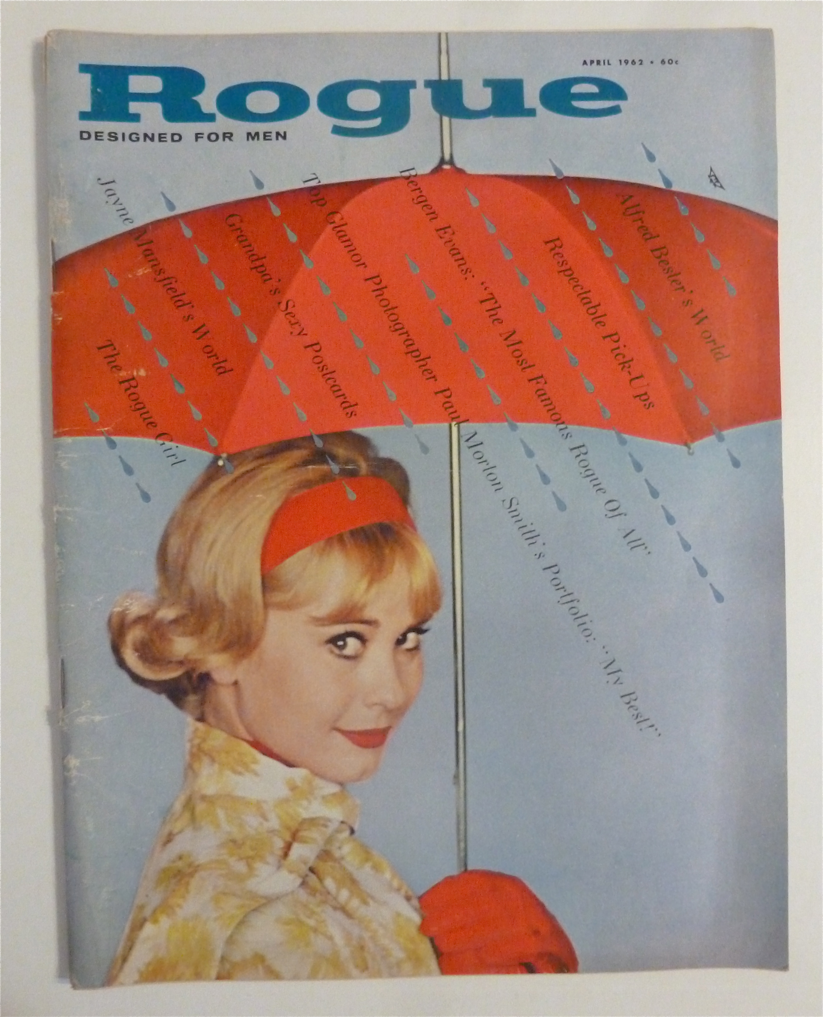 Rogue Magazine-April 1962-Lisa Paige