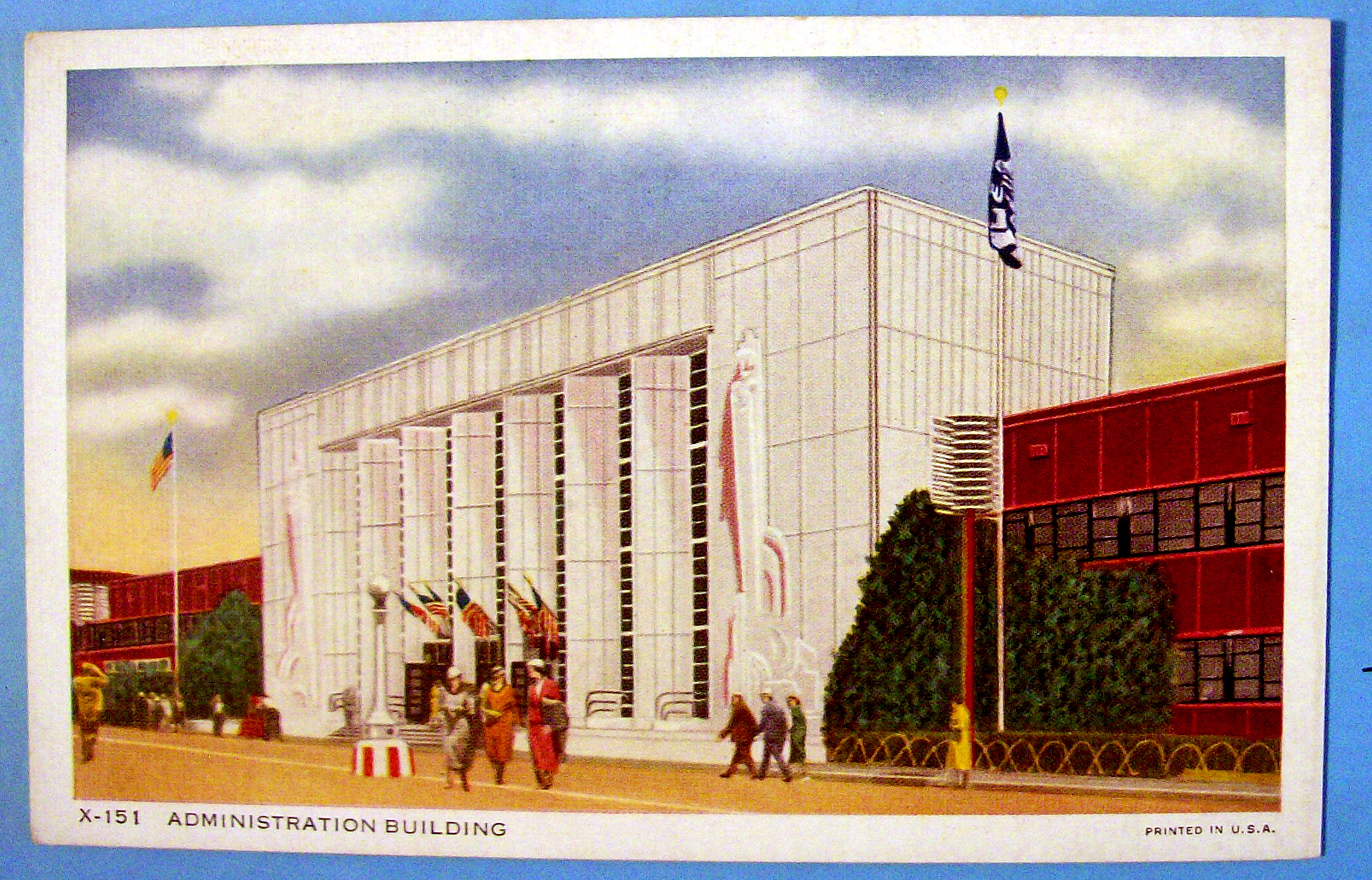 Administration Building Postcard (Chicago World's Fair)