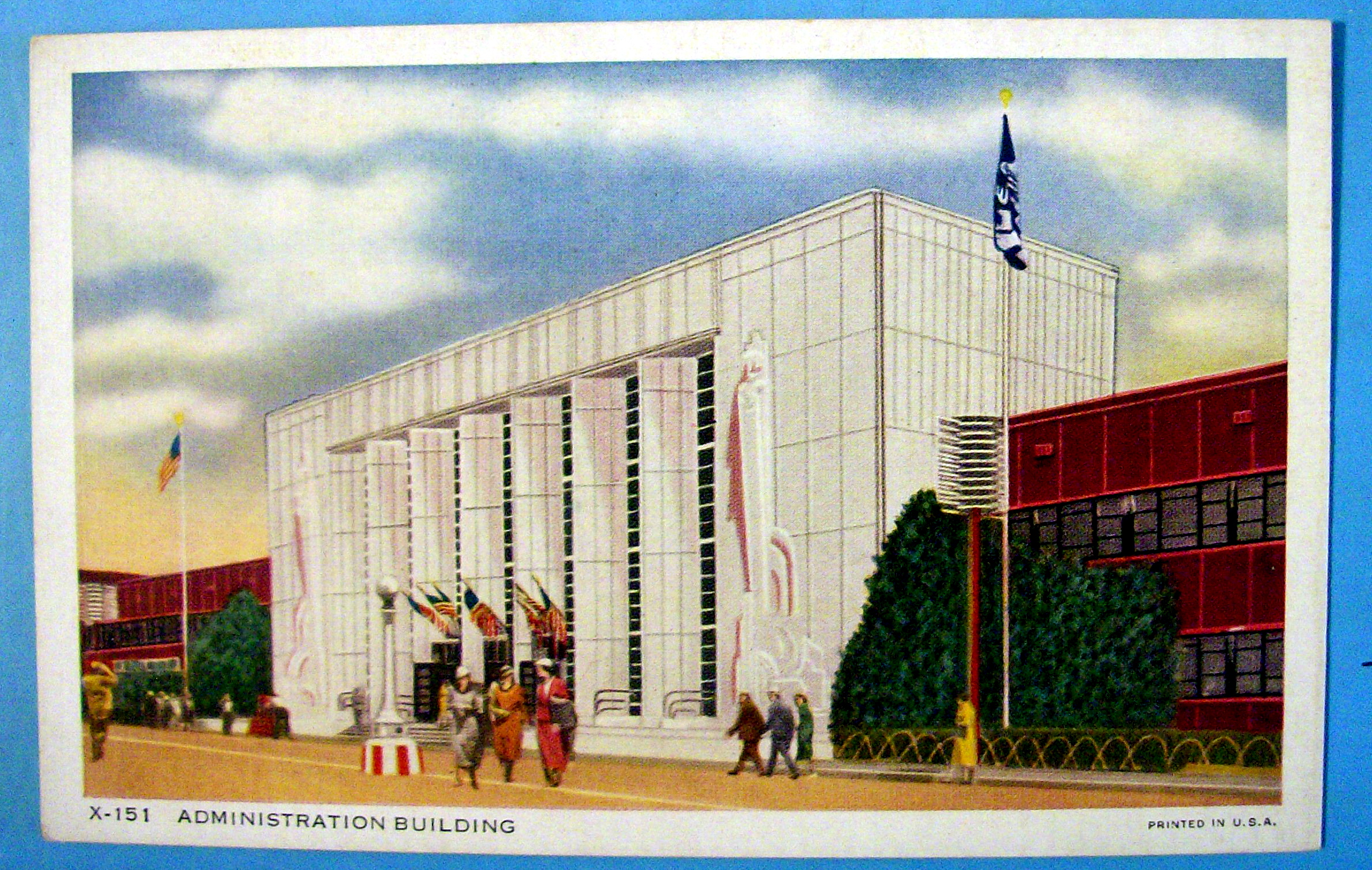 Administration Building Postcard (Chicago World's Fair)