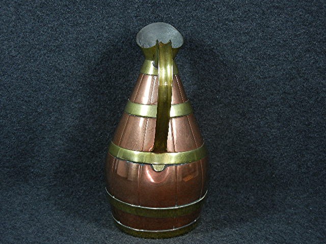 Copper & Brass Pitcher Garanti Villedieu France