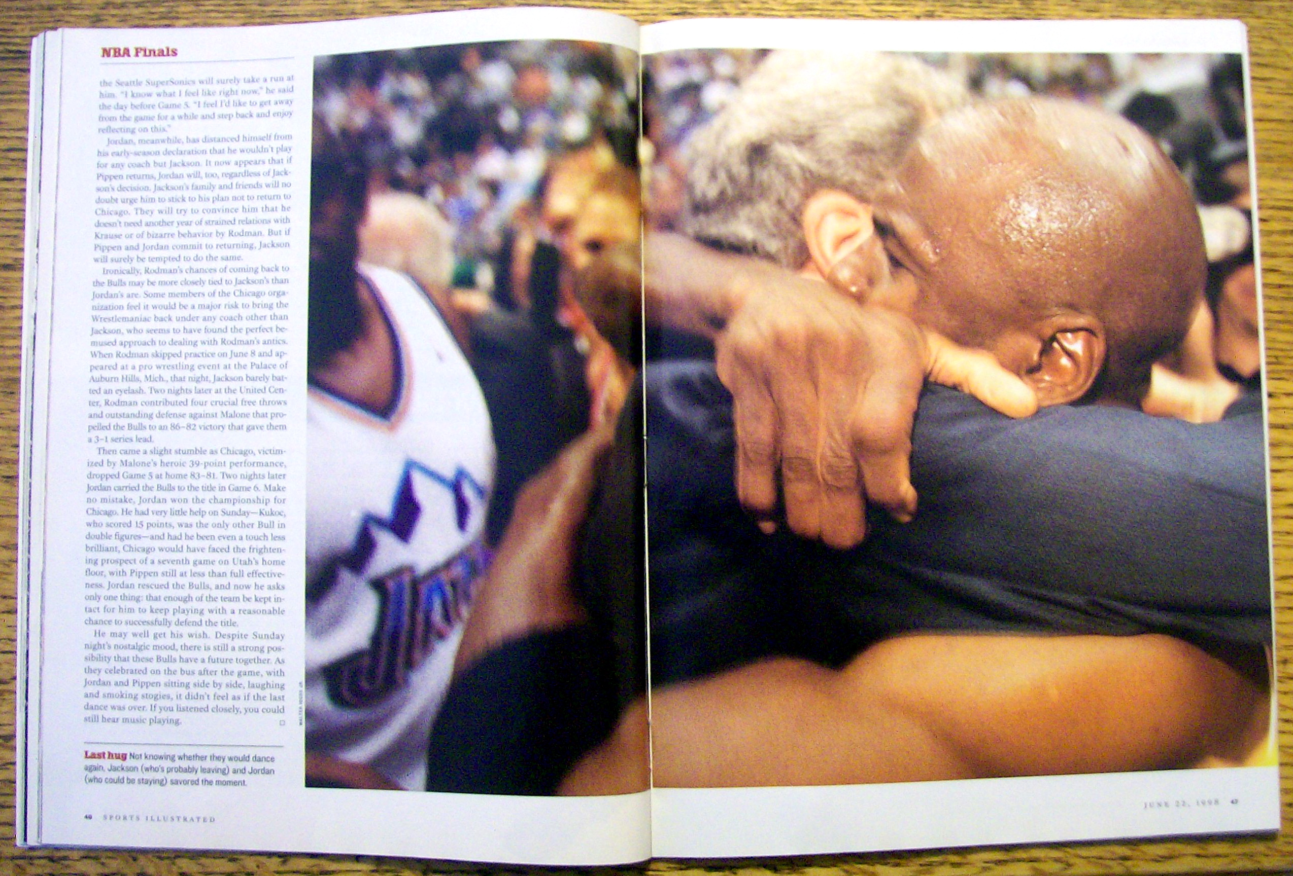 Sports Illustrated-June 22, 1998-Michael Jordan