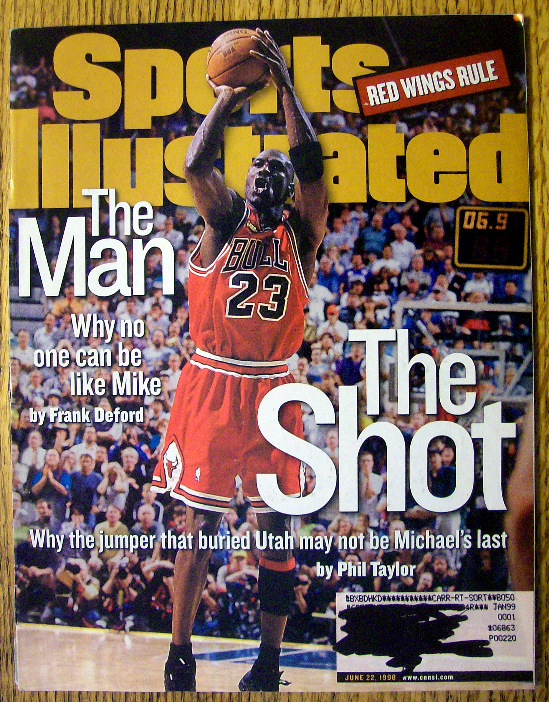 Sports Illustrated-June 22, 1998-Michael Jordan