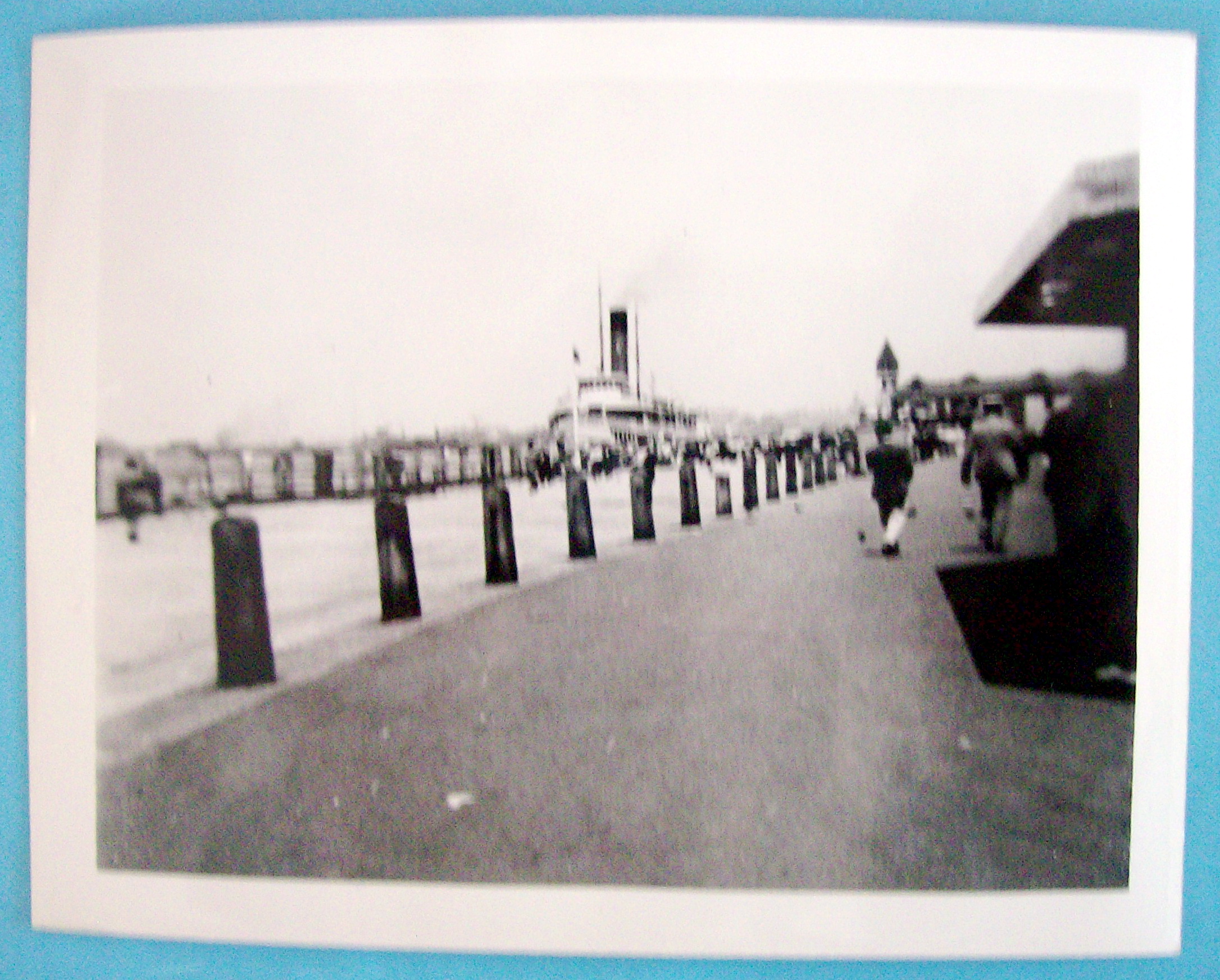 1939 Photograph At Battery Park (Excursion Boat Docks)