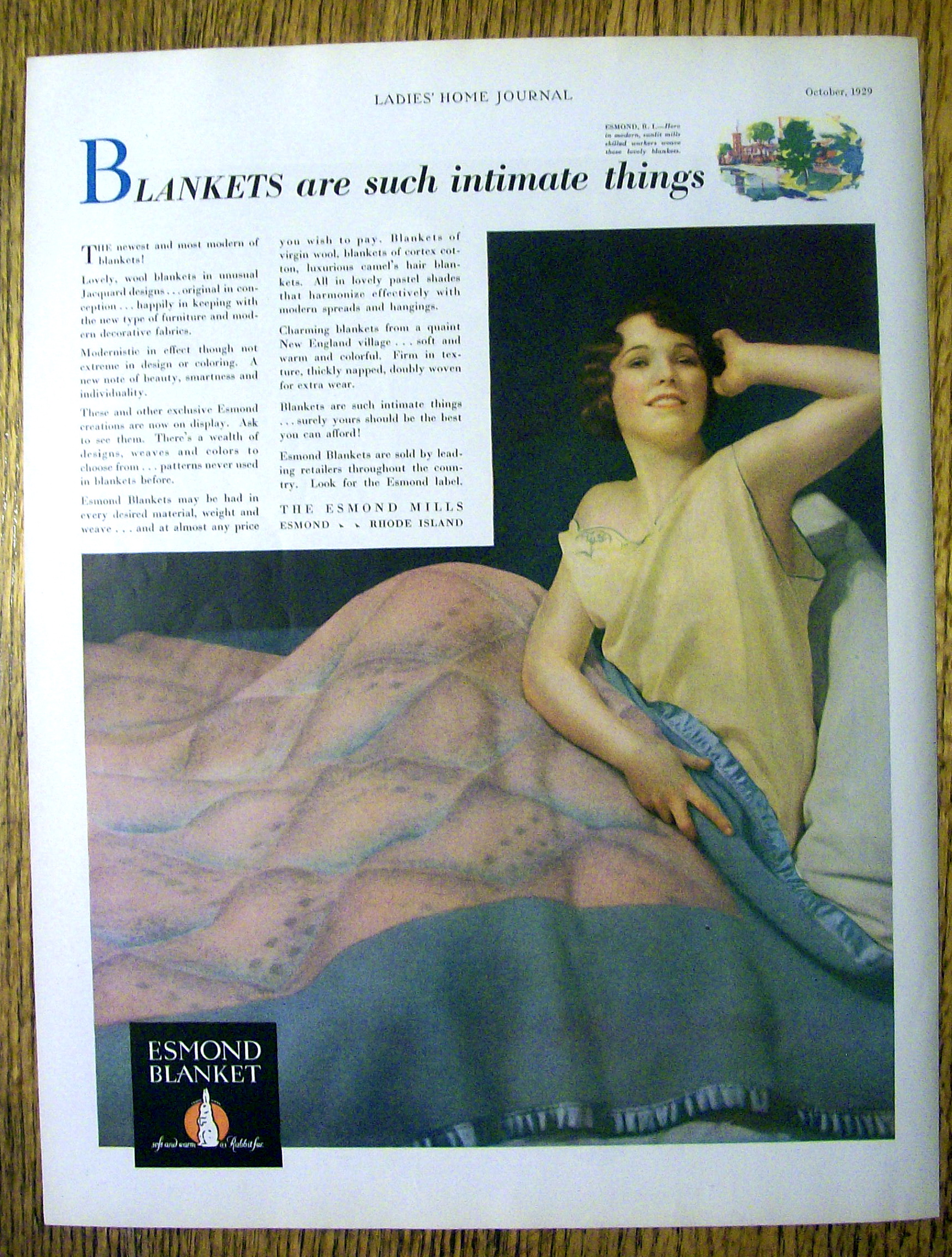 1929 Esmond Blanket