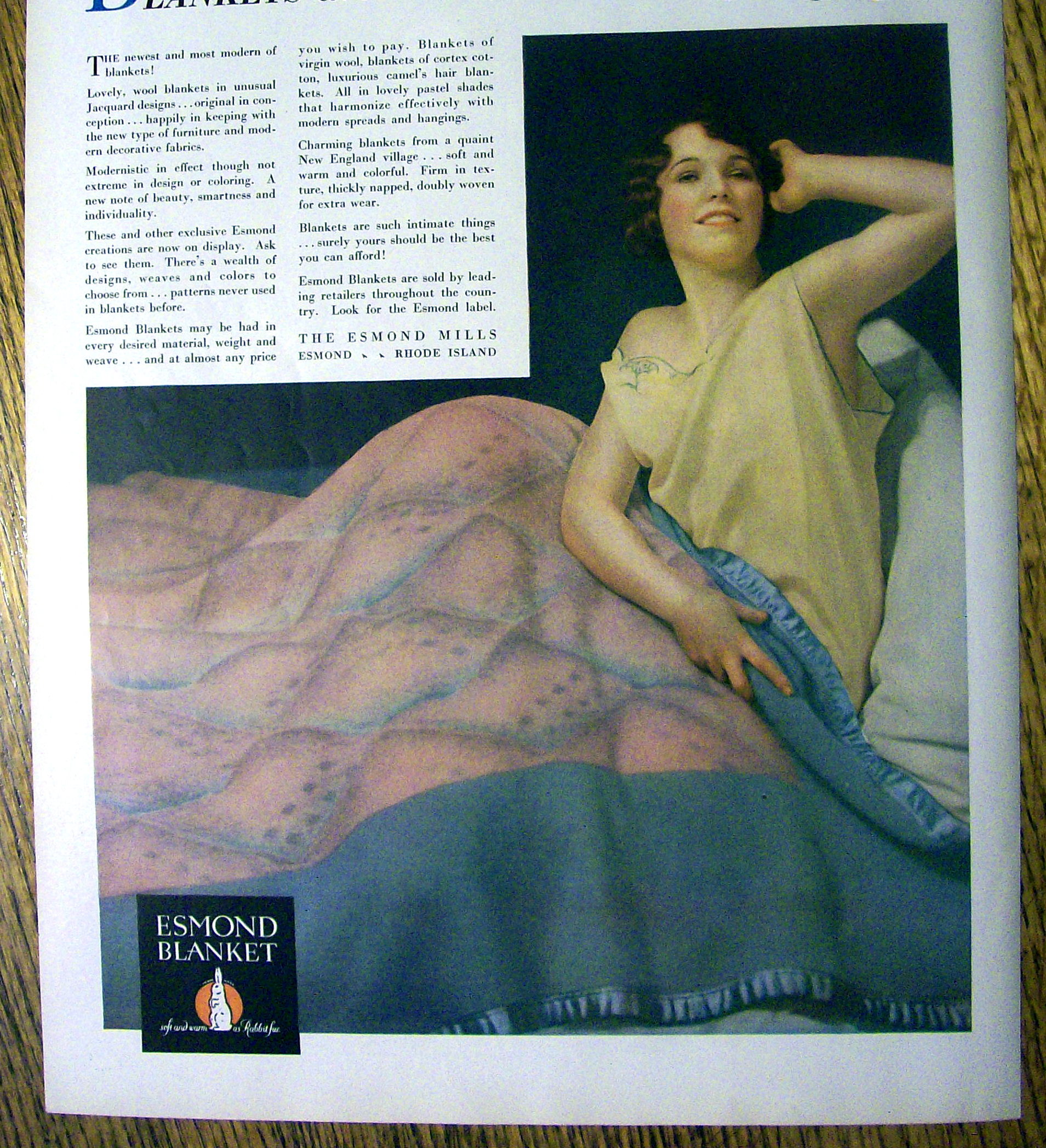 1929 Esmond Blanket