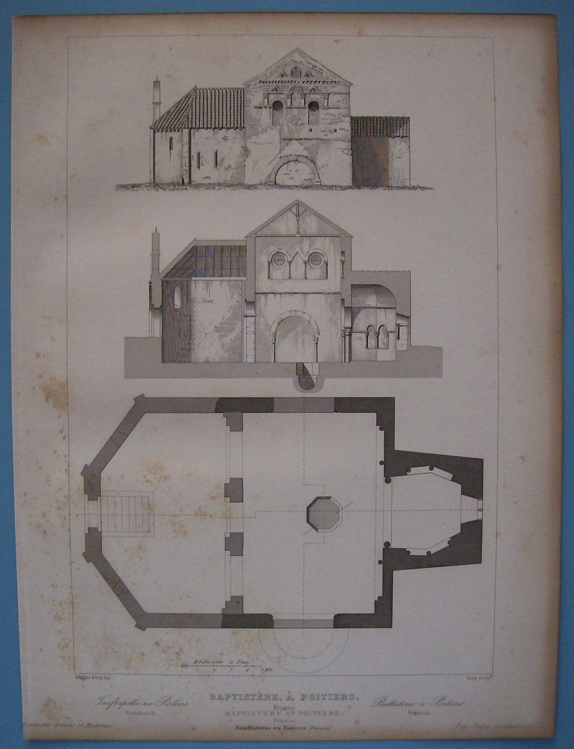 Baptistere, A Poitiers