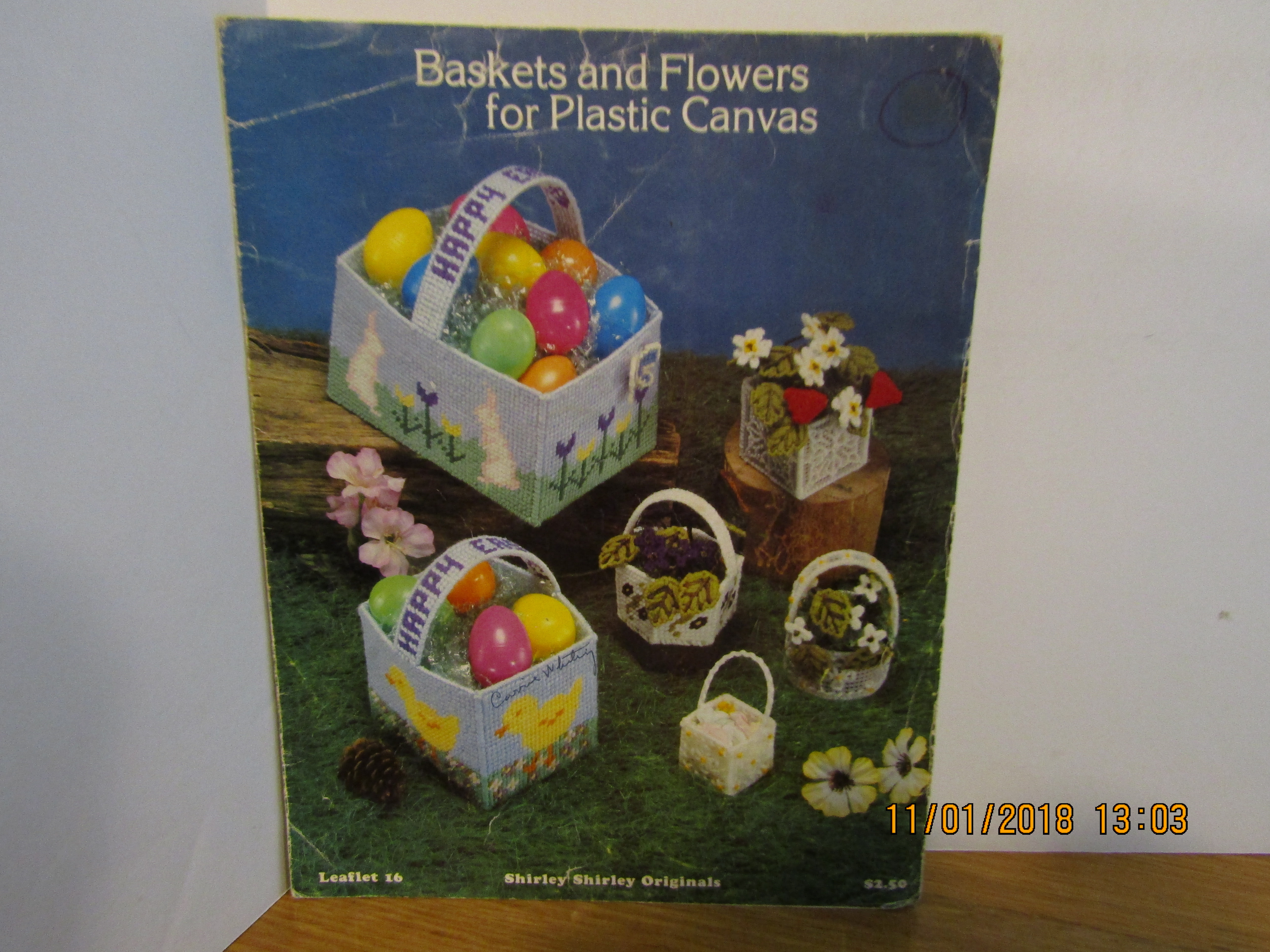 ShirleyOriginals Baskets&Flowers for Plastic Canvas #16