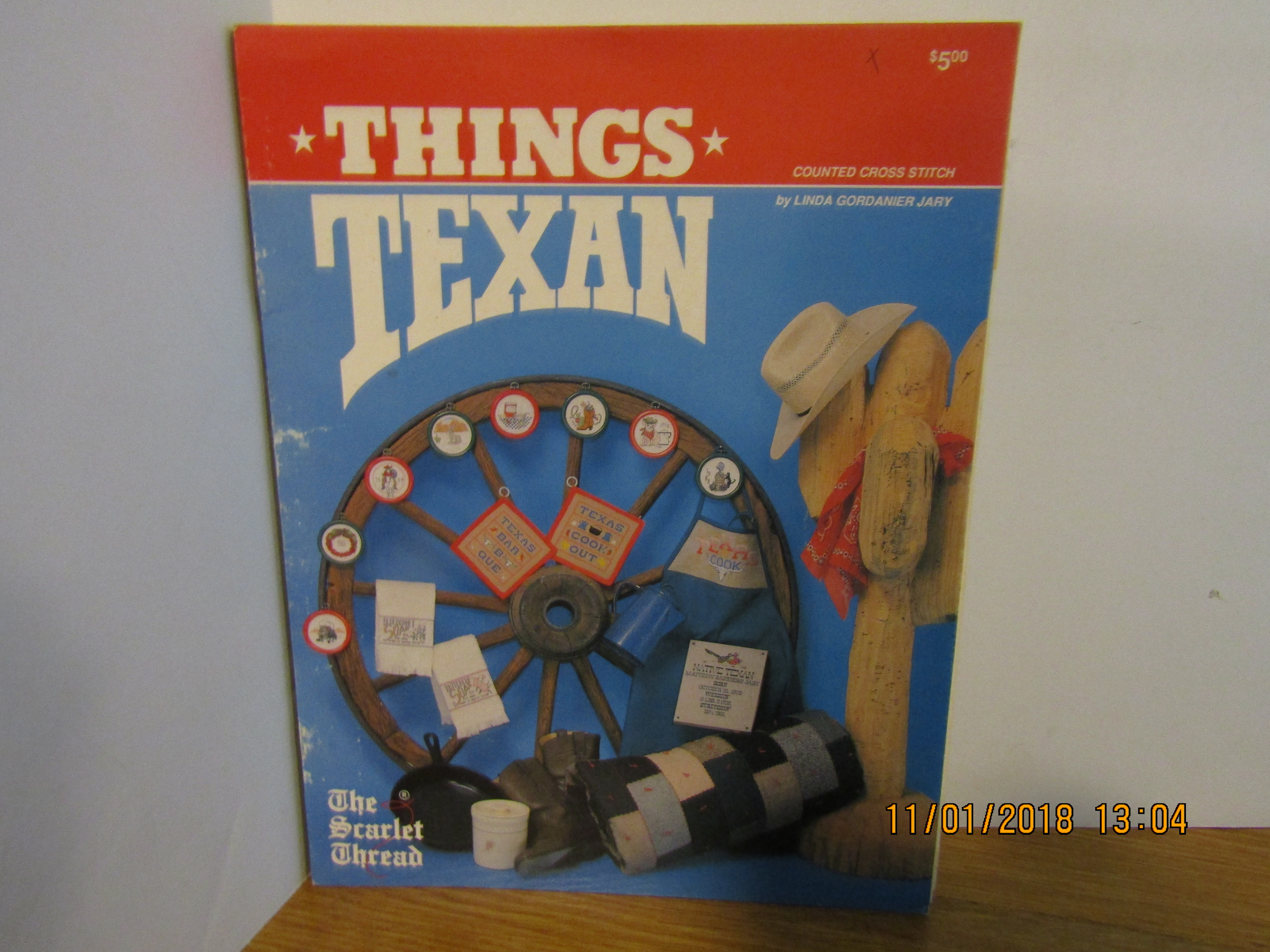 Scarlet Thread Counted Cross Stitch Things Texas #1
