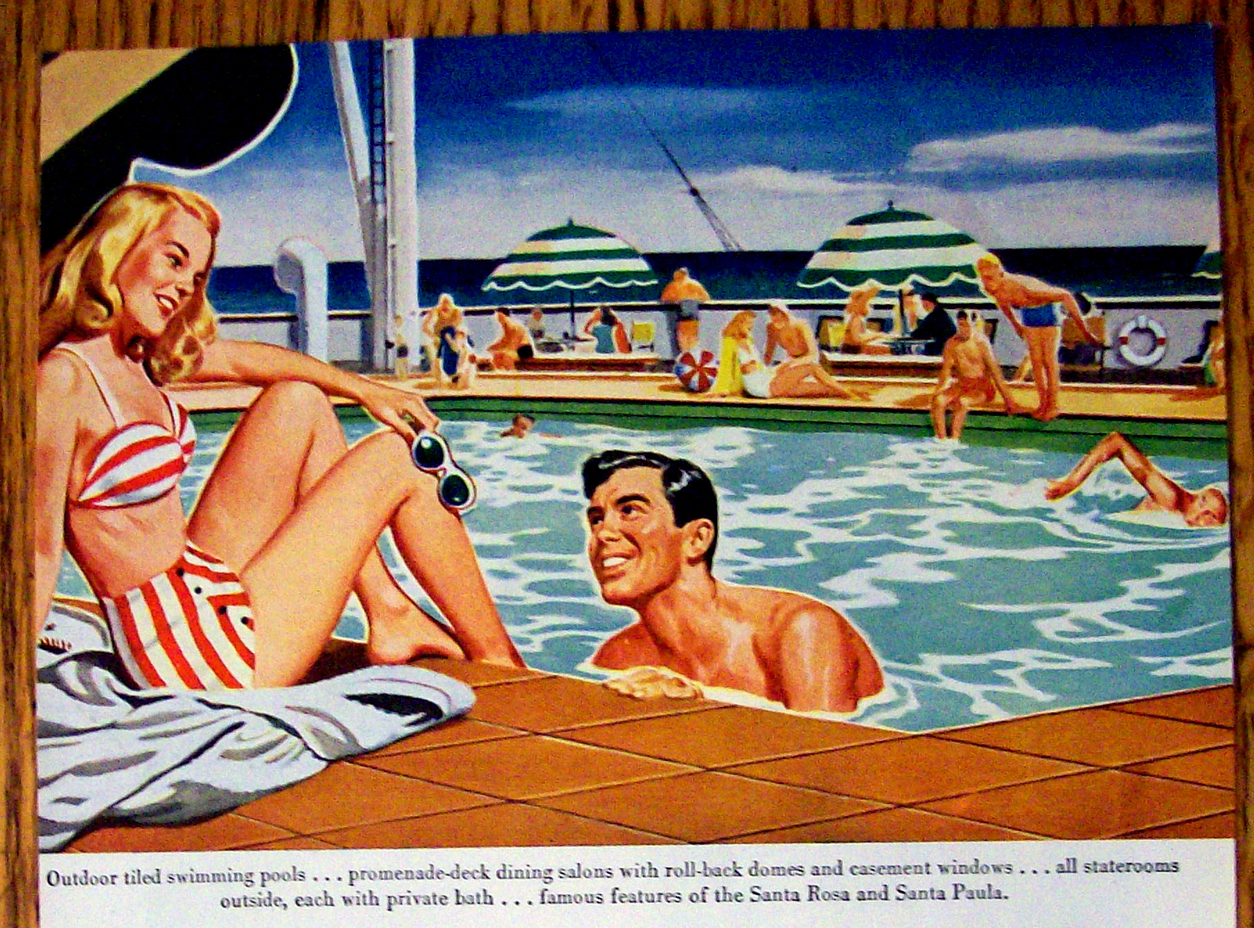 Vintage Ad: 1946 Grace Line Cruise