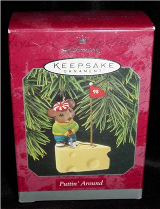 Putting Around Hallmark Ornament