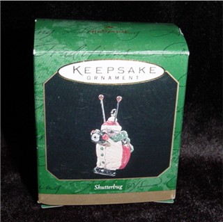 Shutterbug Hallmark Miniature Ornament