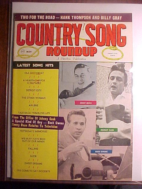Country Song Roundup Magazine - November 1963