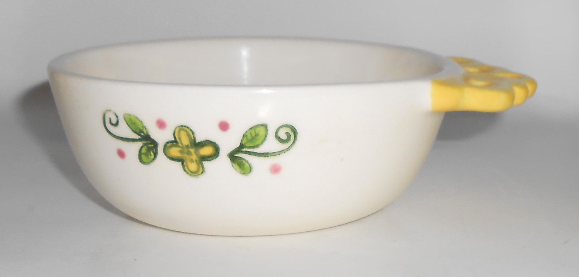 Metlox Pottery Poppy Trail Happy Time Handled Open Soup