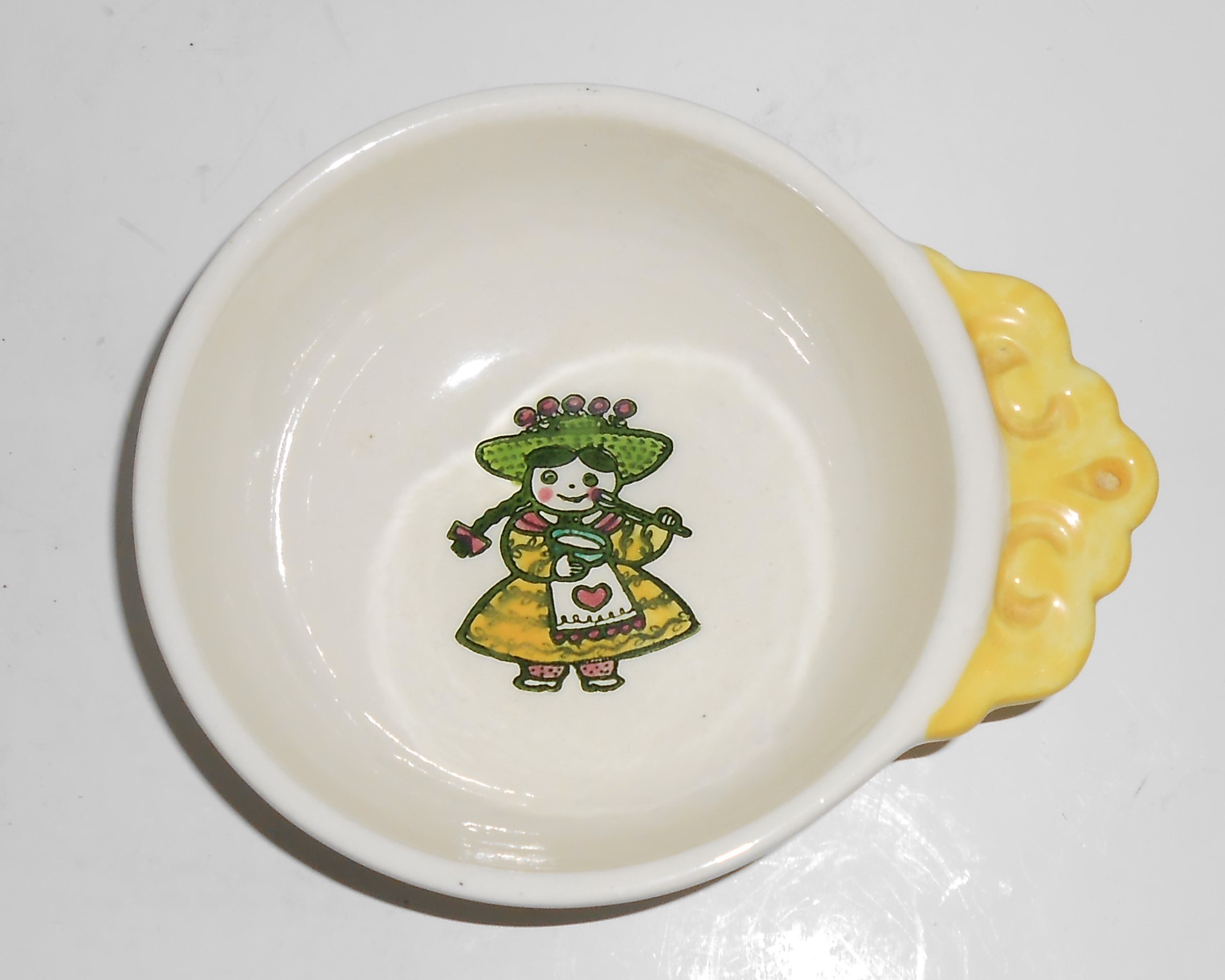 Metlox Pottery Poppy Trail Happy Time Handled Open Soup