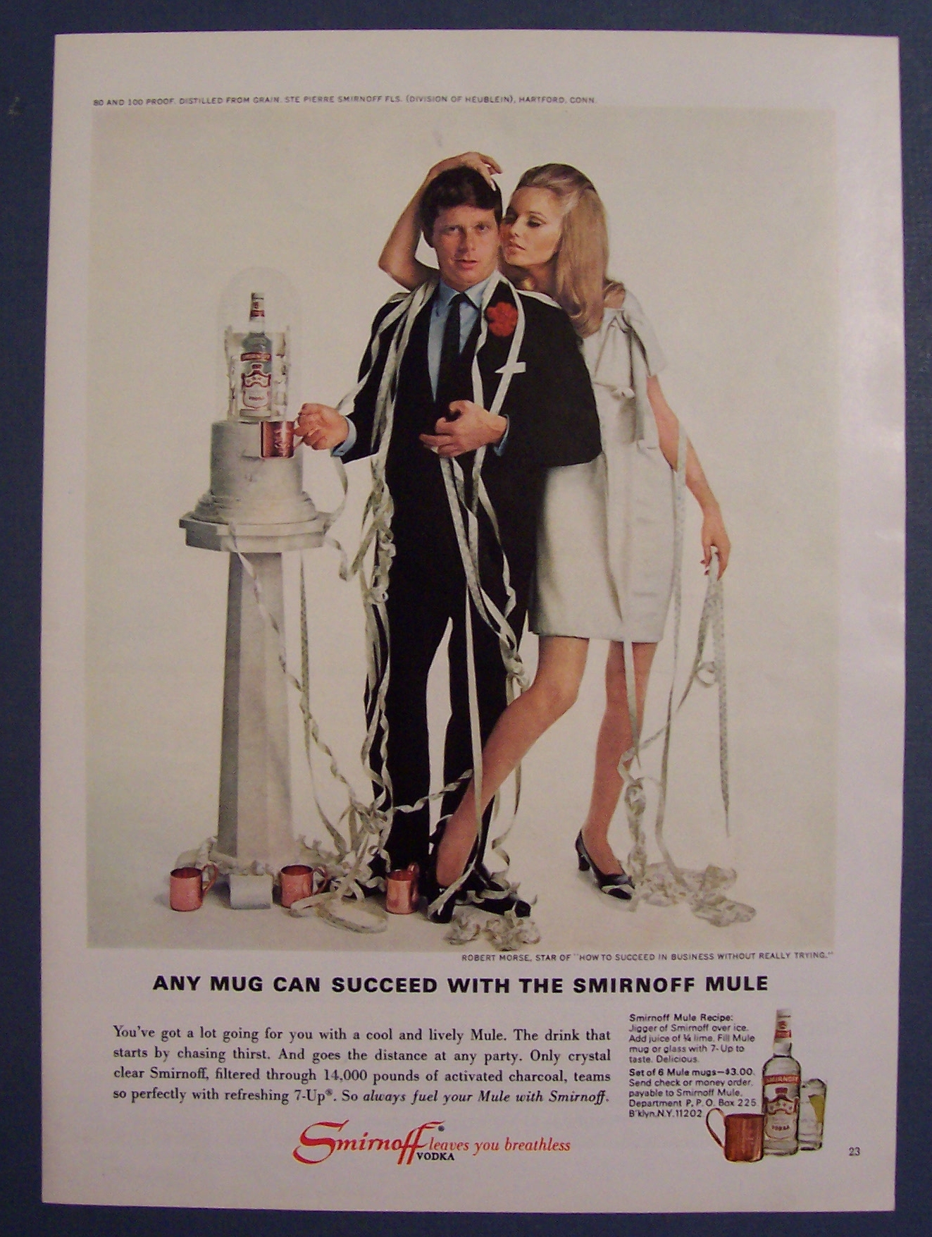 1967  Smirnoff  Vodka  with  Robert  Morse