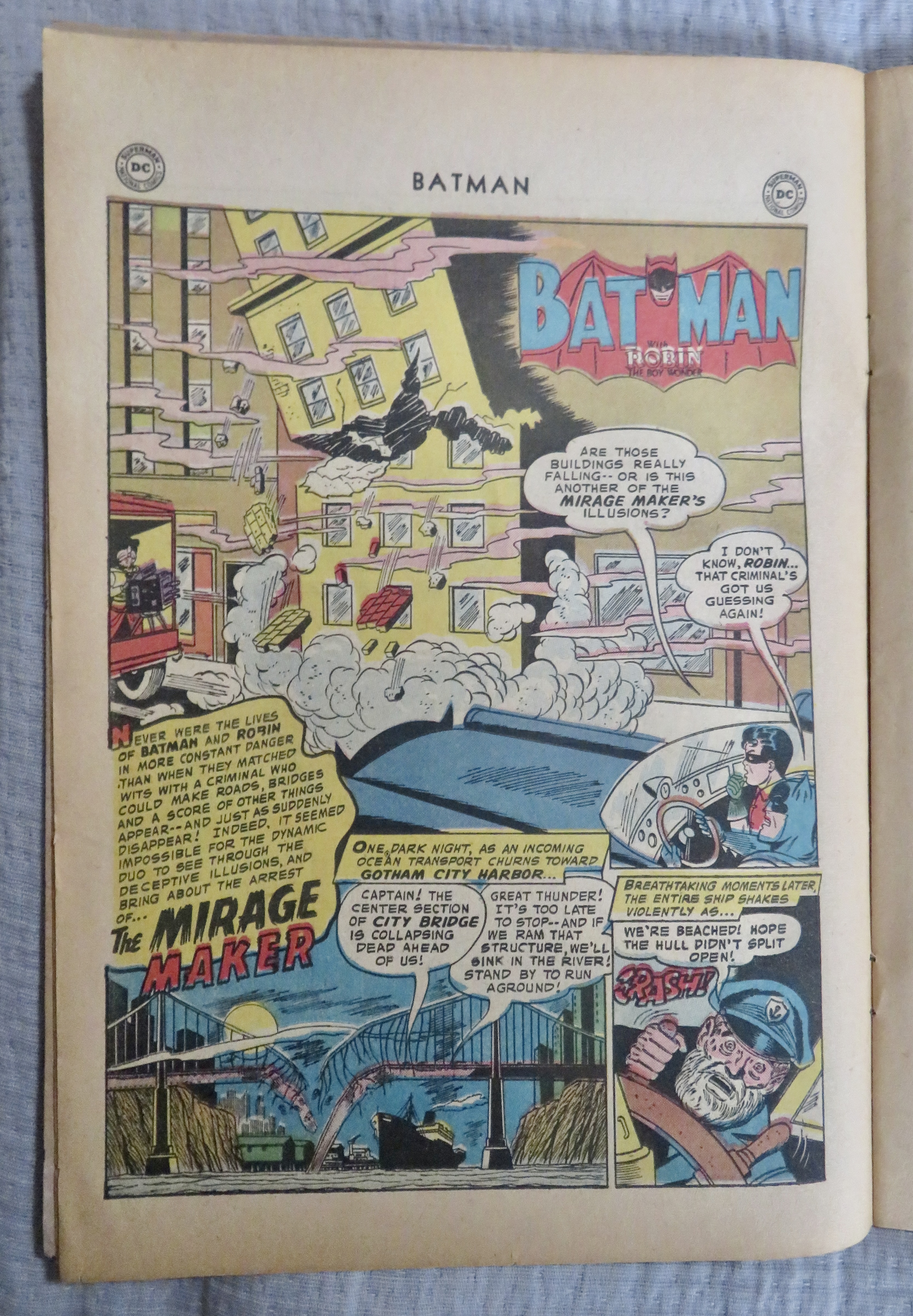 Batman Comic March 1958 The Bat Ape #114