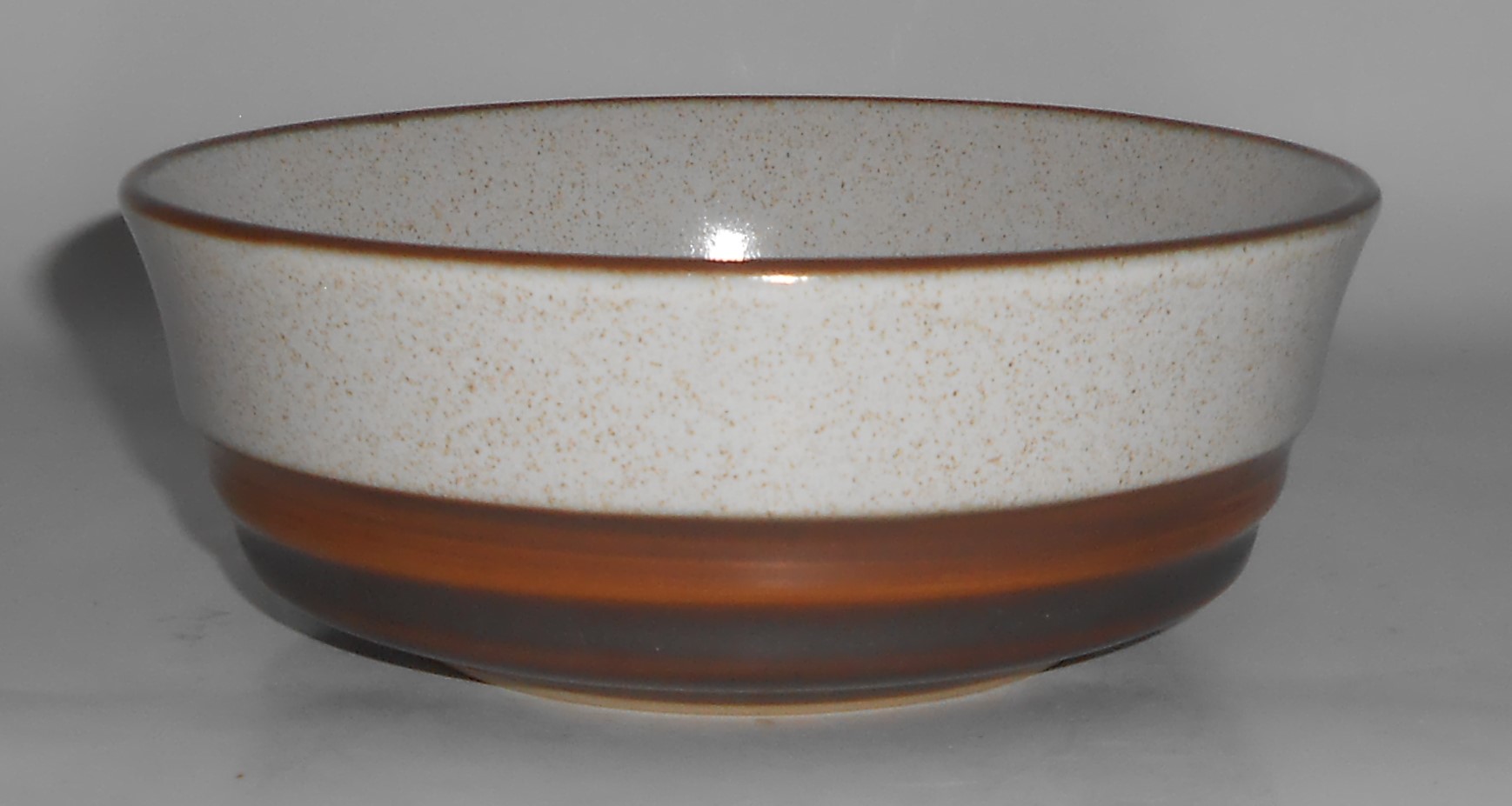 Denby Pottery Stoneware Potter's Wheel Rust Red Cereal