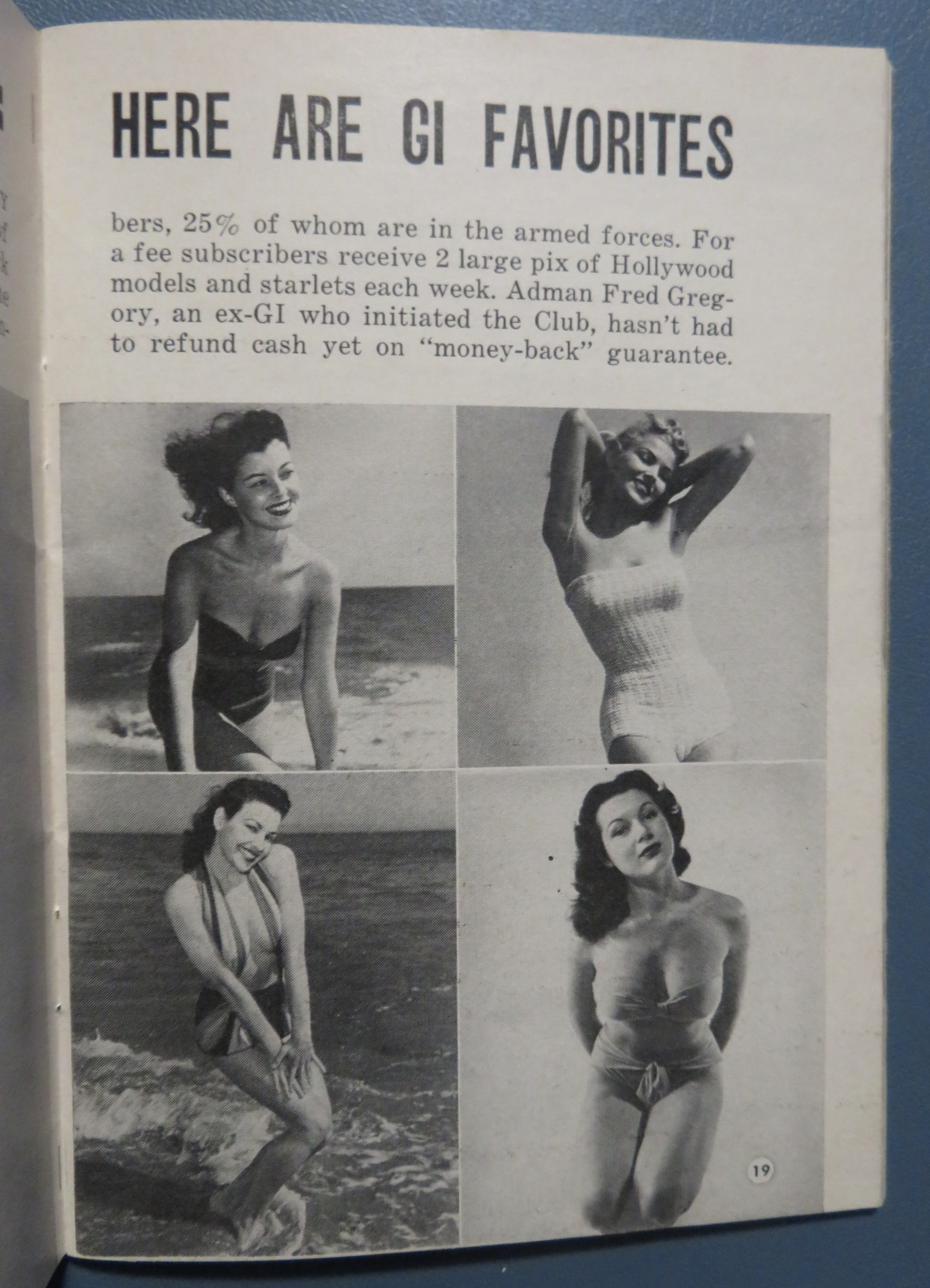 People Today Magazine April 25, 1951 Mindy Carson