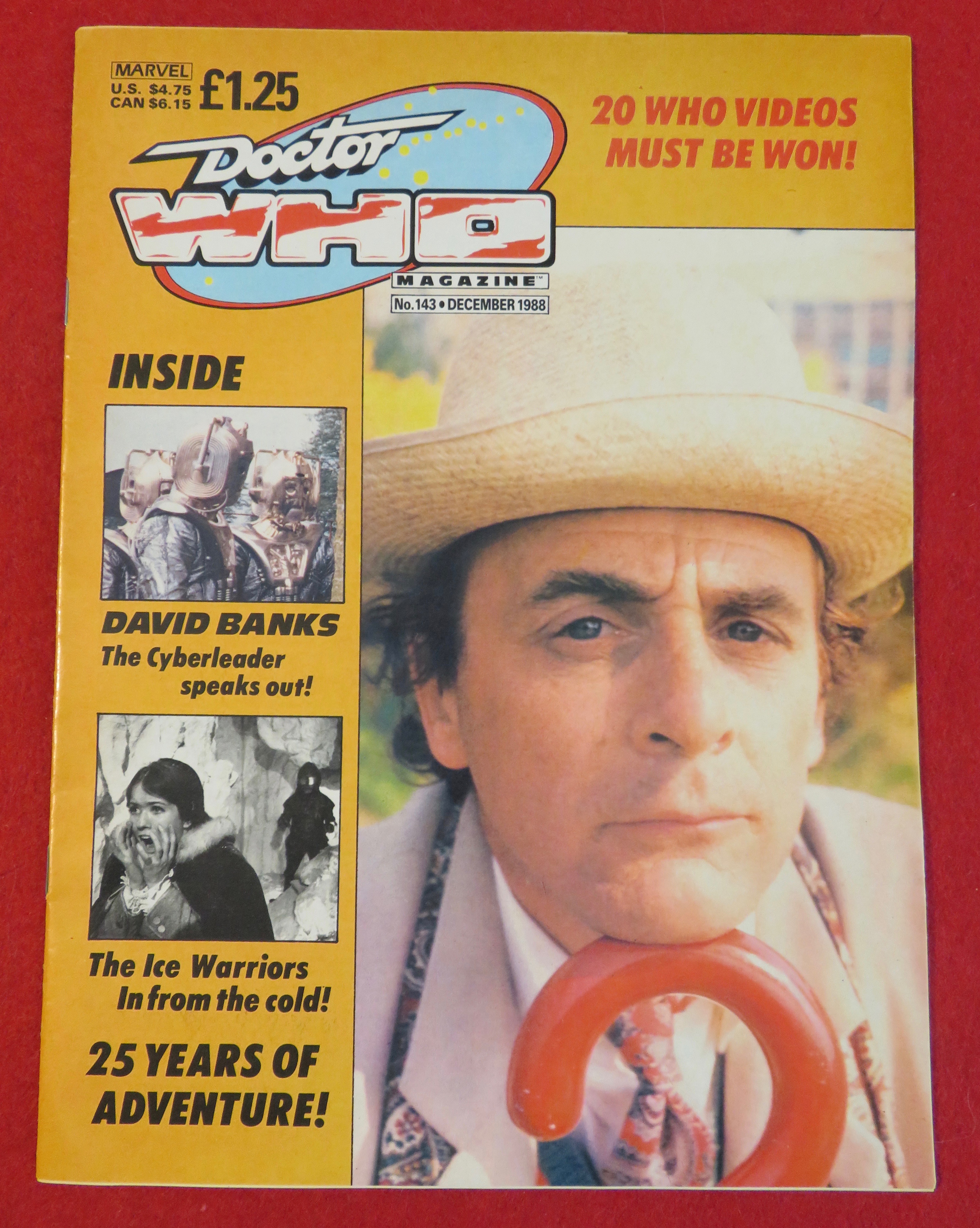 Doctor (Dr) Who Magazine December 1988