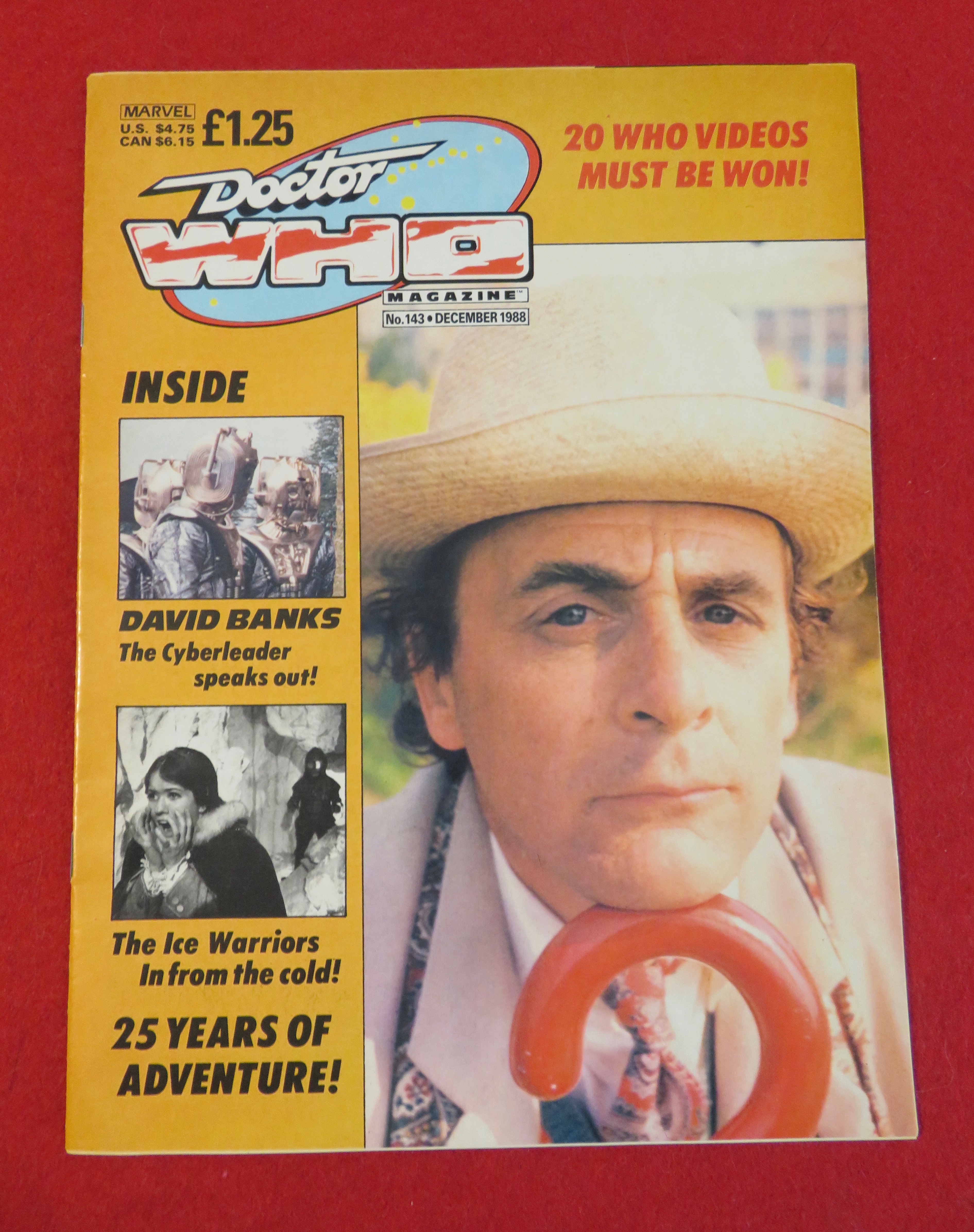 Doctor (Dr) Who Magazine December 1988