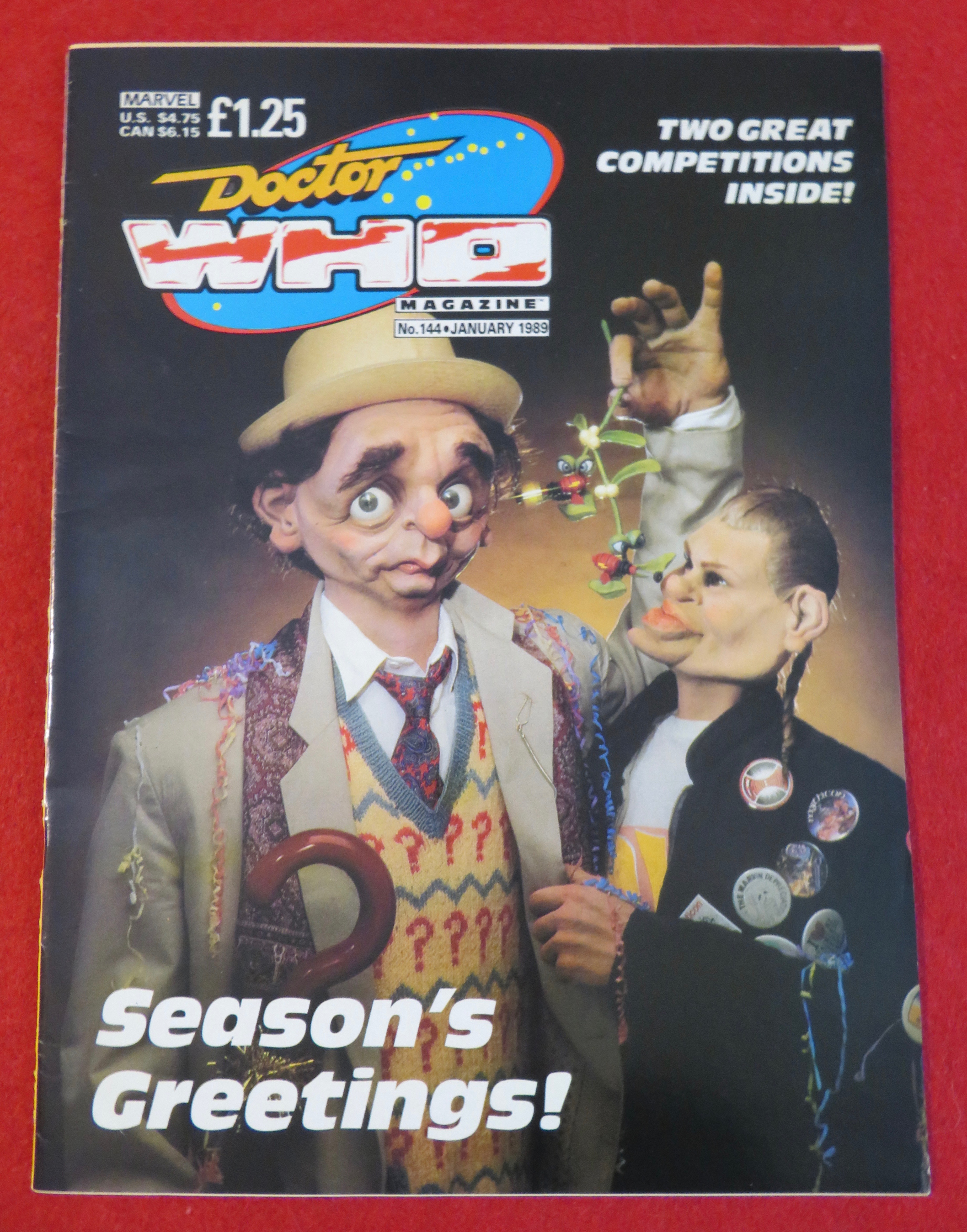 Doctor (Dr) Who Magazine January 1989