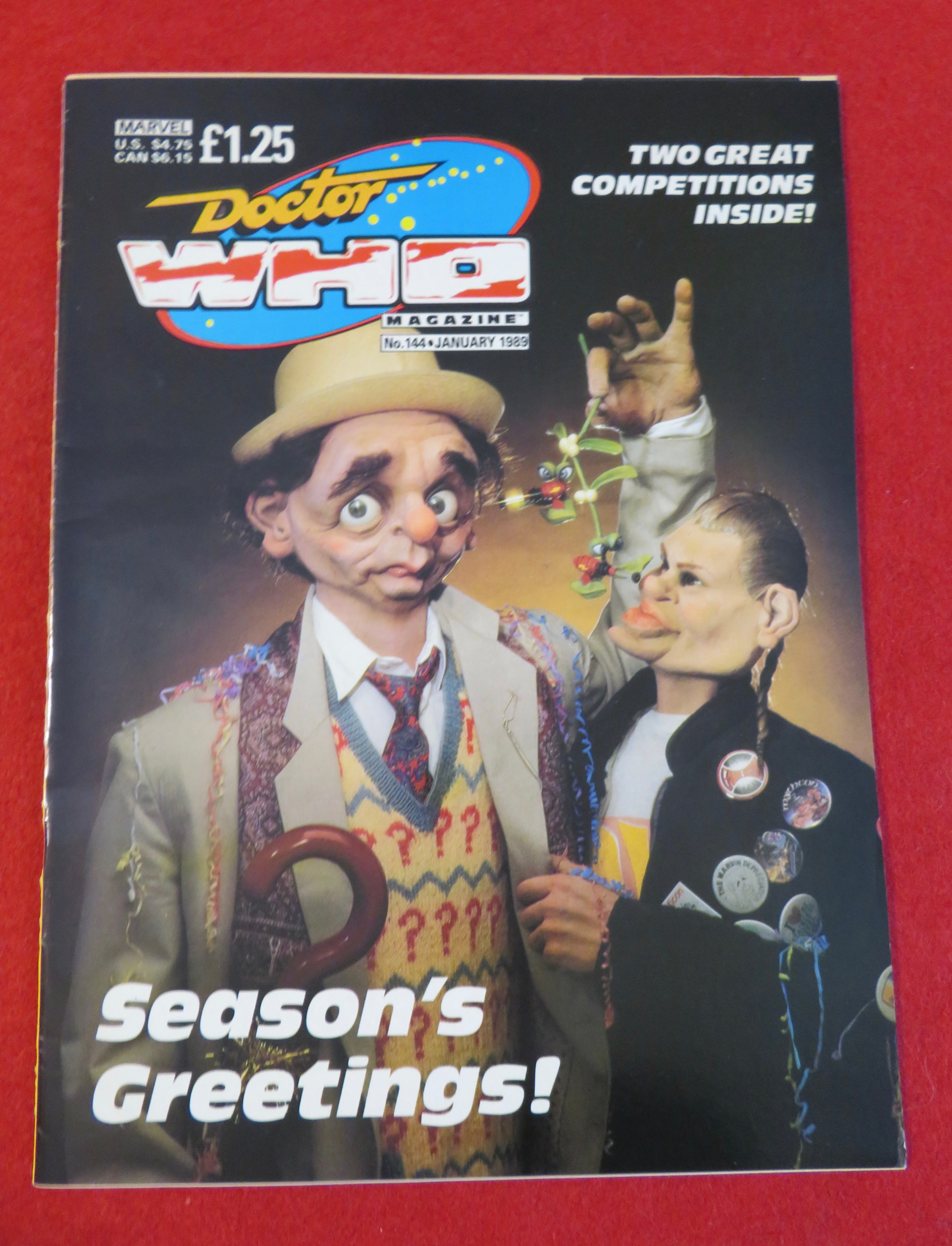 Doctor (Dr) Who Magazine January 1989