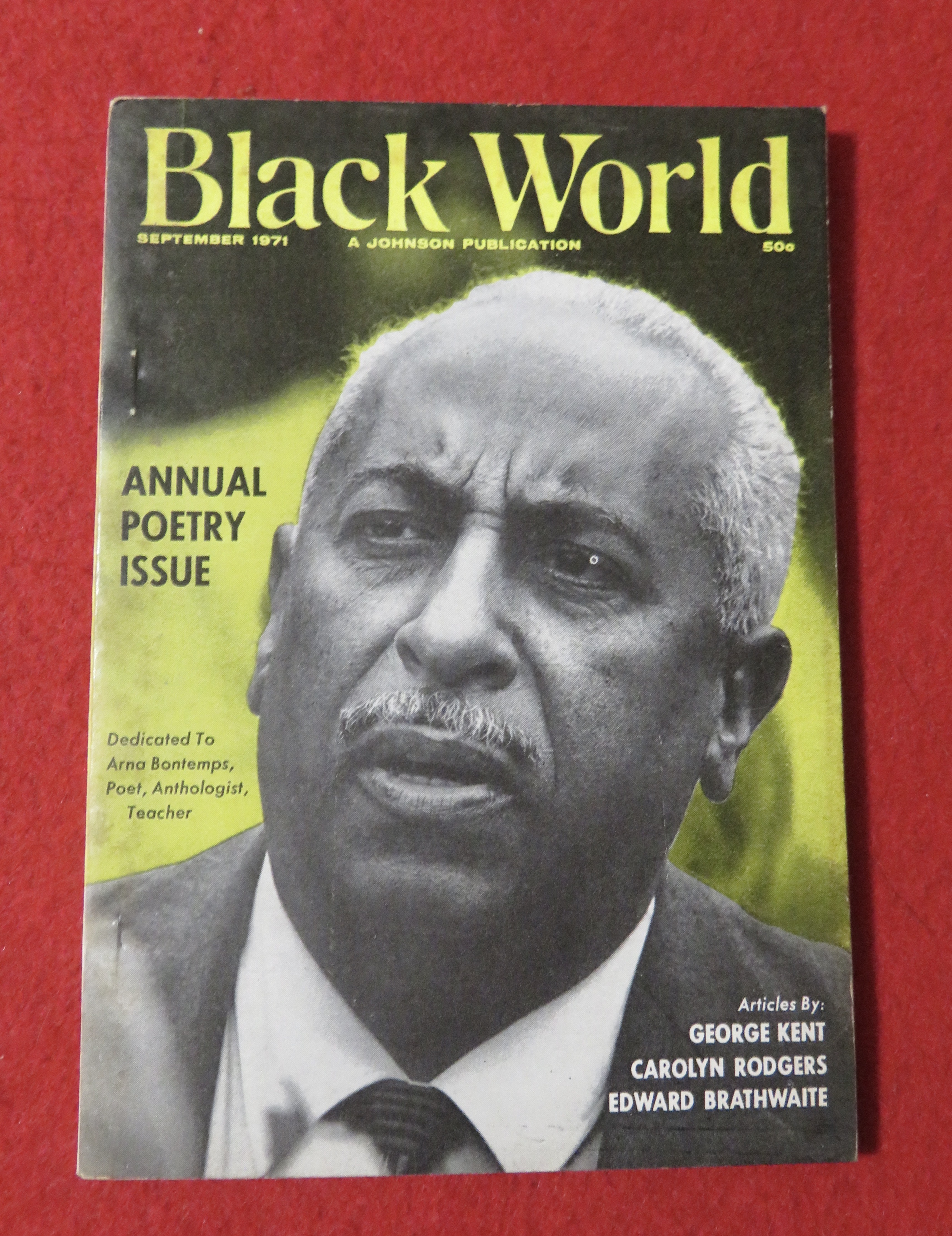 Black World Magazine September 1971 Annual Poetry