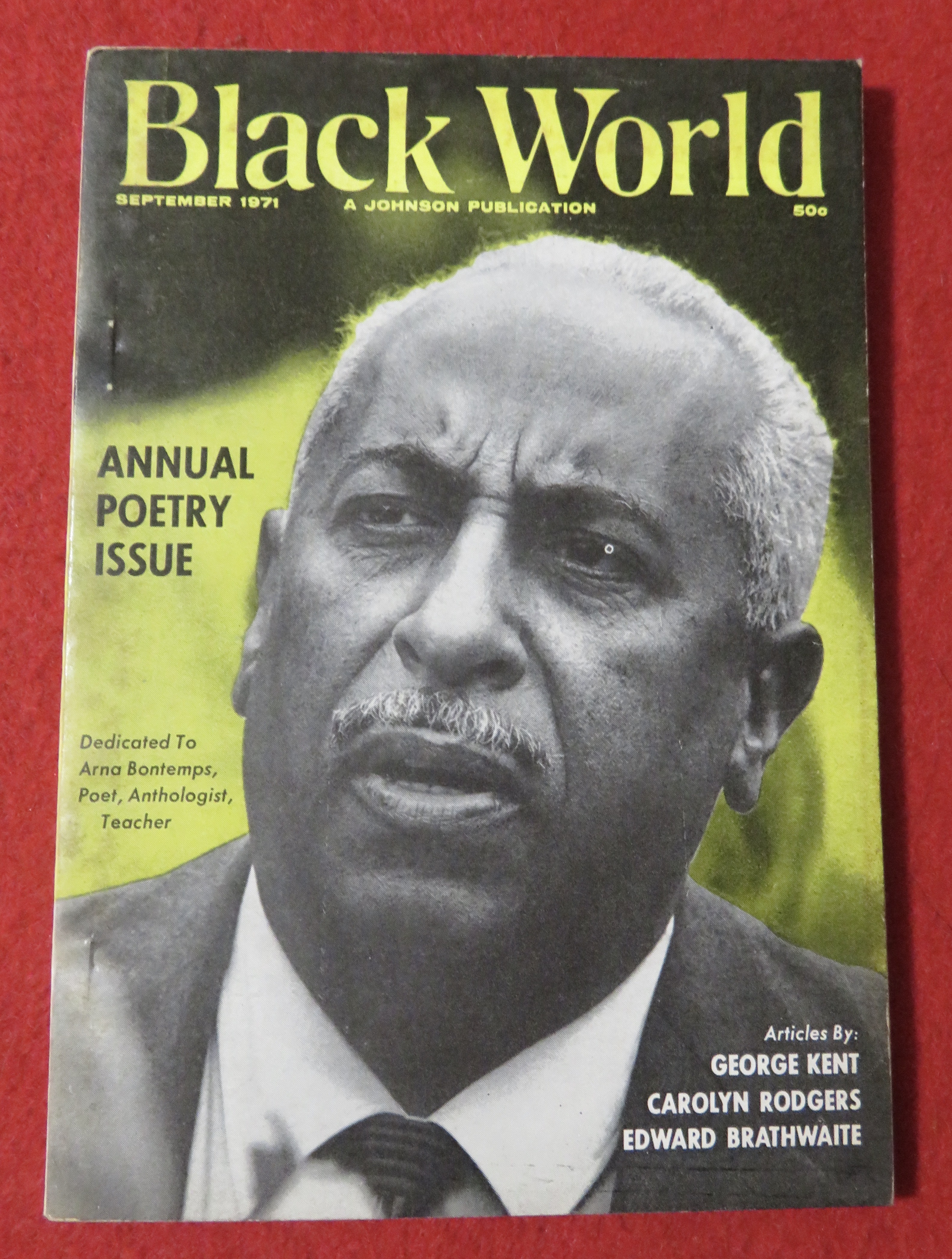 Black World Magazine September 1971 Annual Poetry