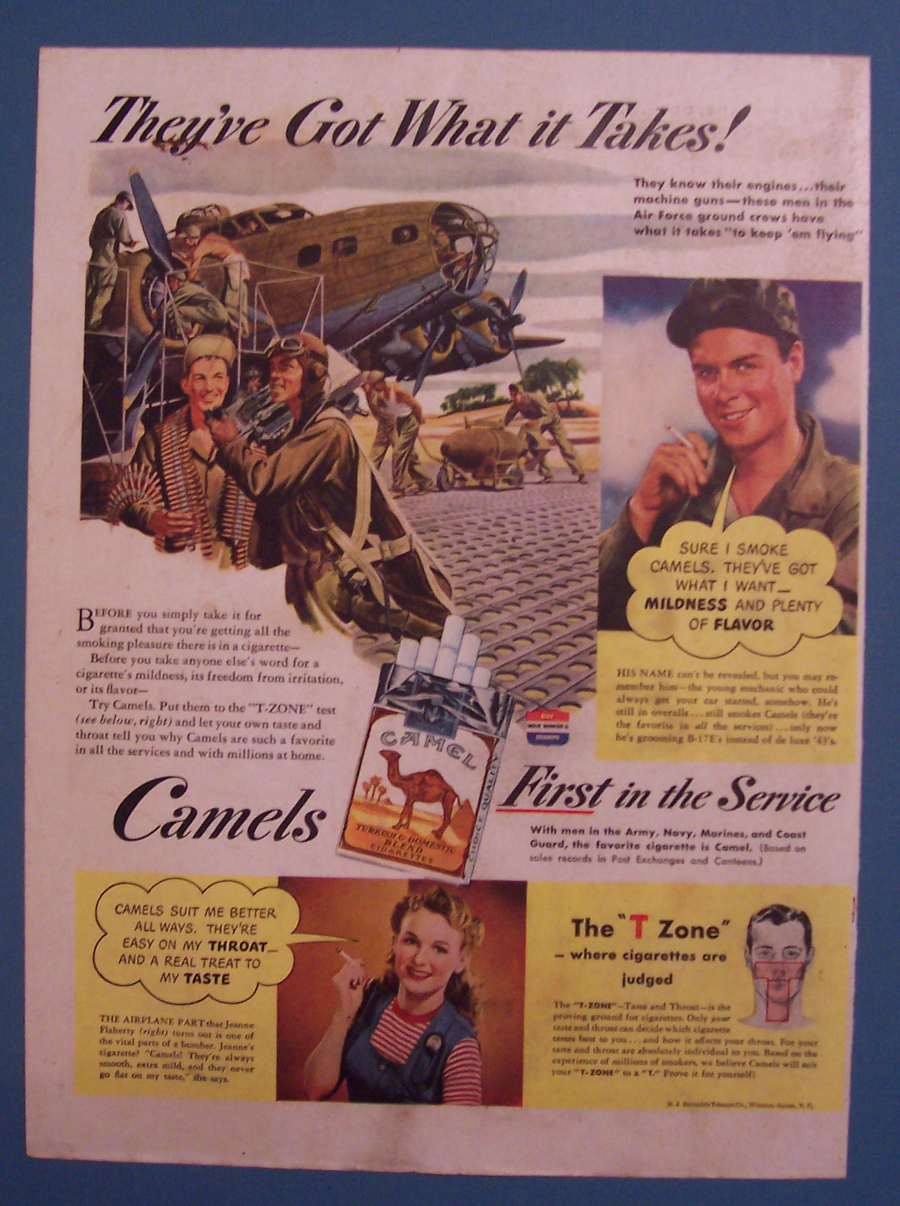 1943 Camel Cigarettes