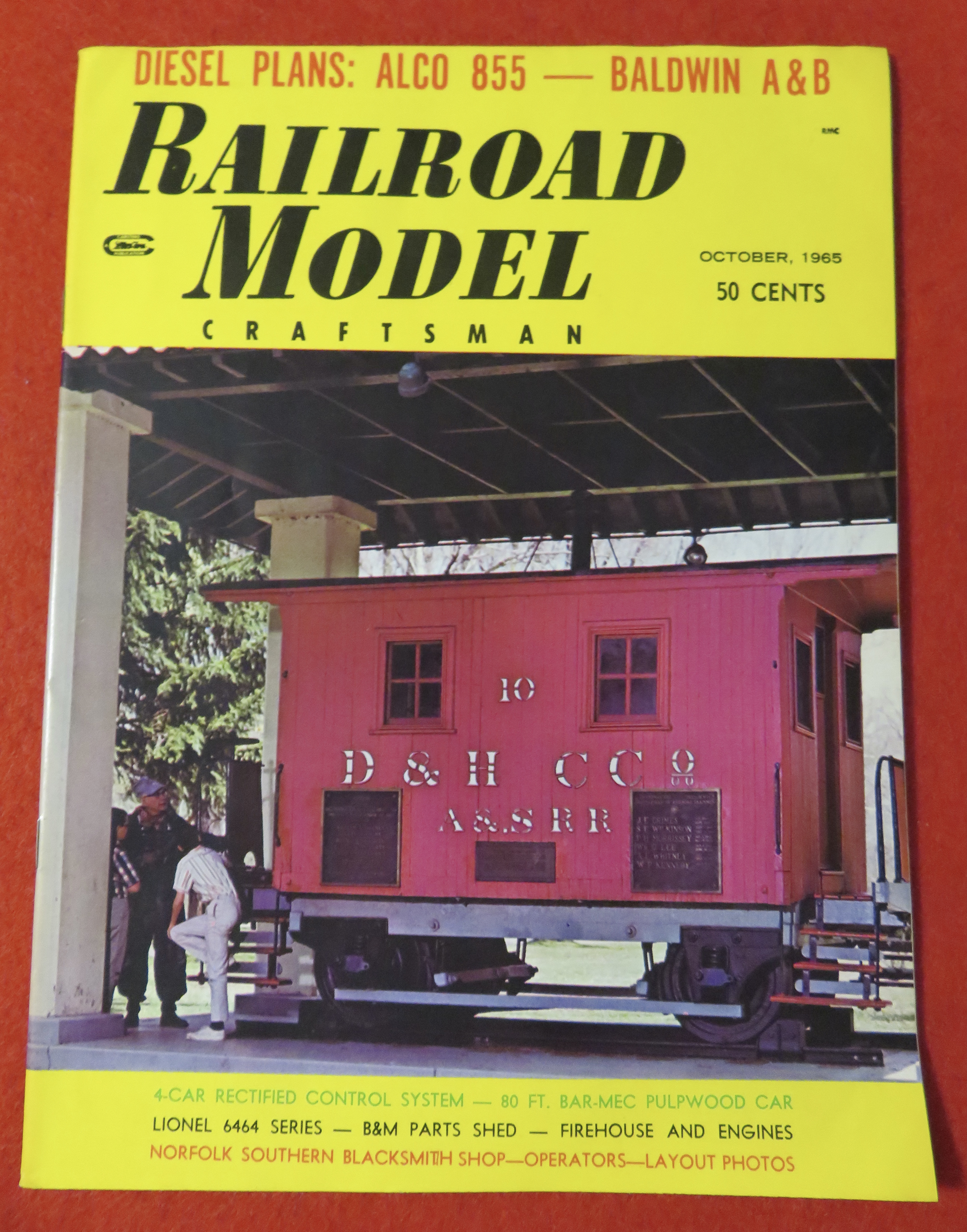 Railroad Model Craftsman Magazine October 1965