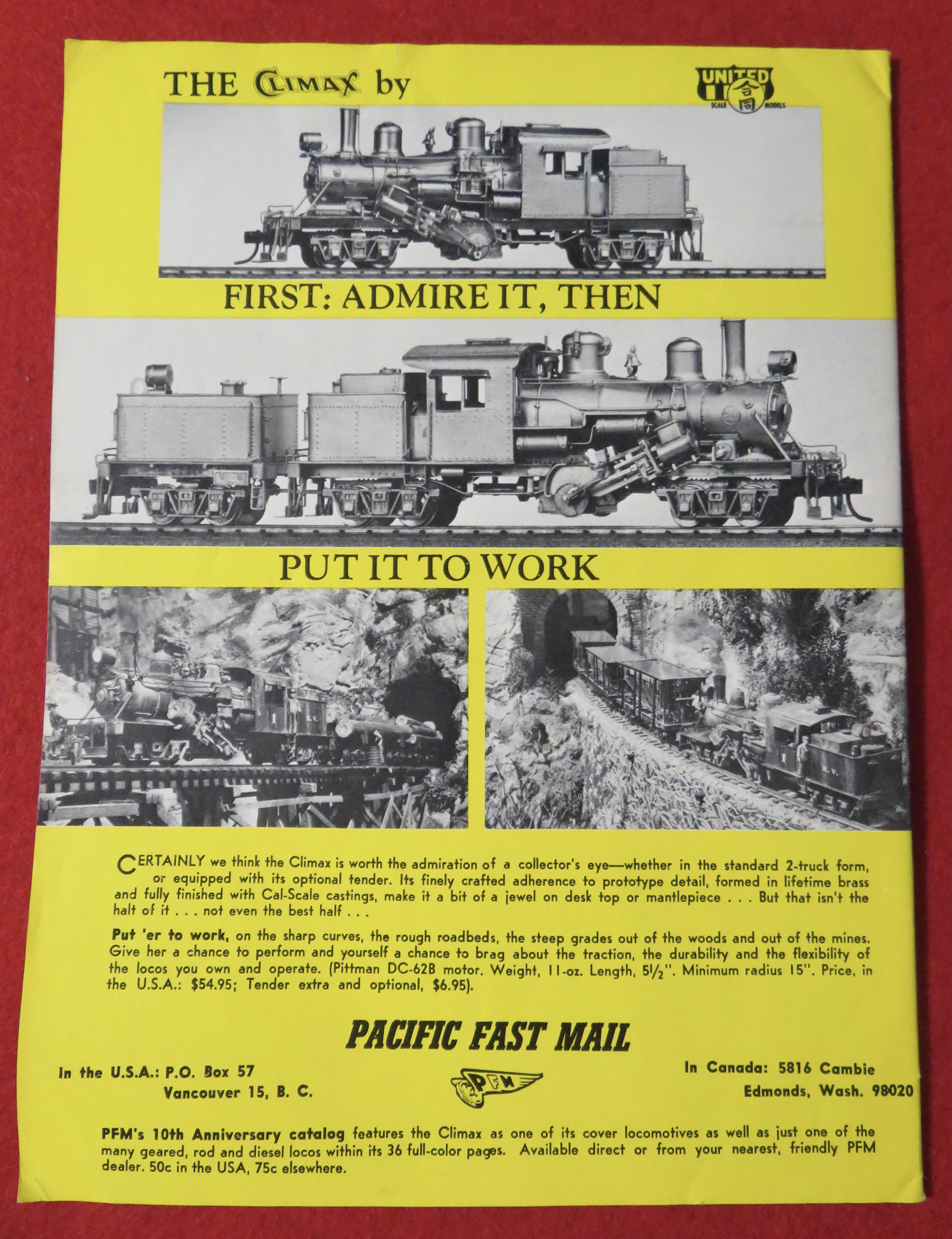 Railroad Model Craftsman Magazine November 1965