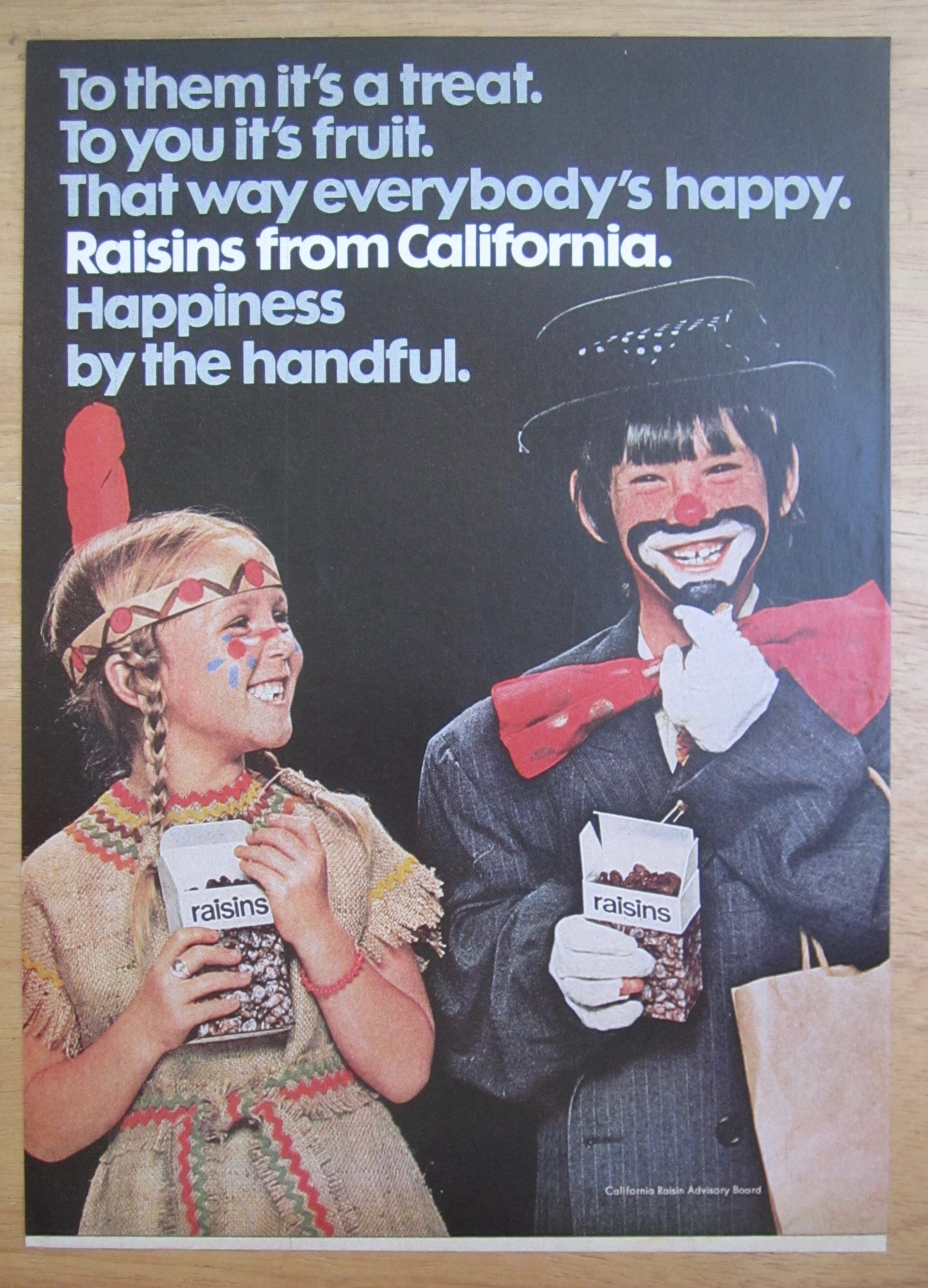1975 California Raisins with Children in Costumes