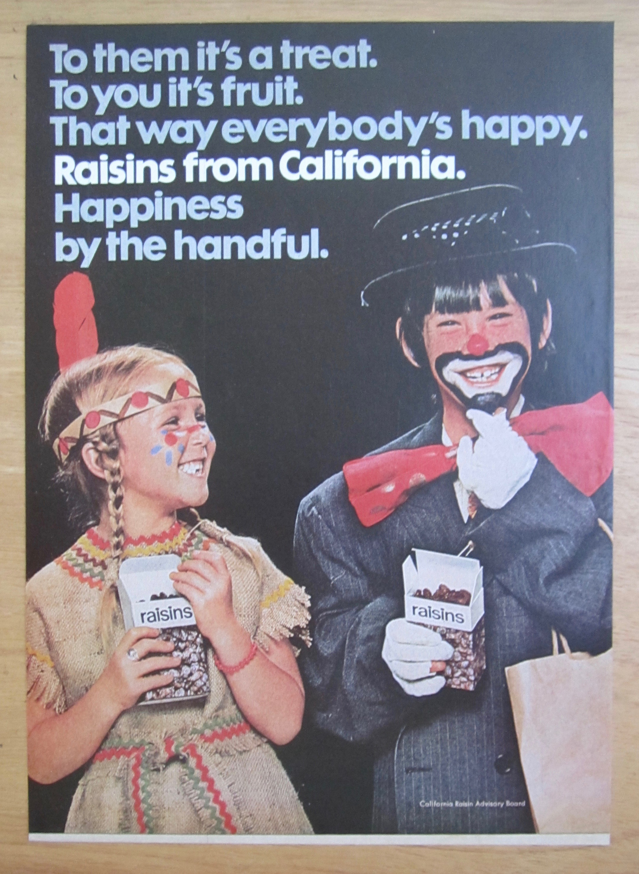 1975 California Raisins with Children in Costumes