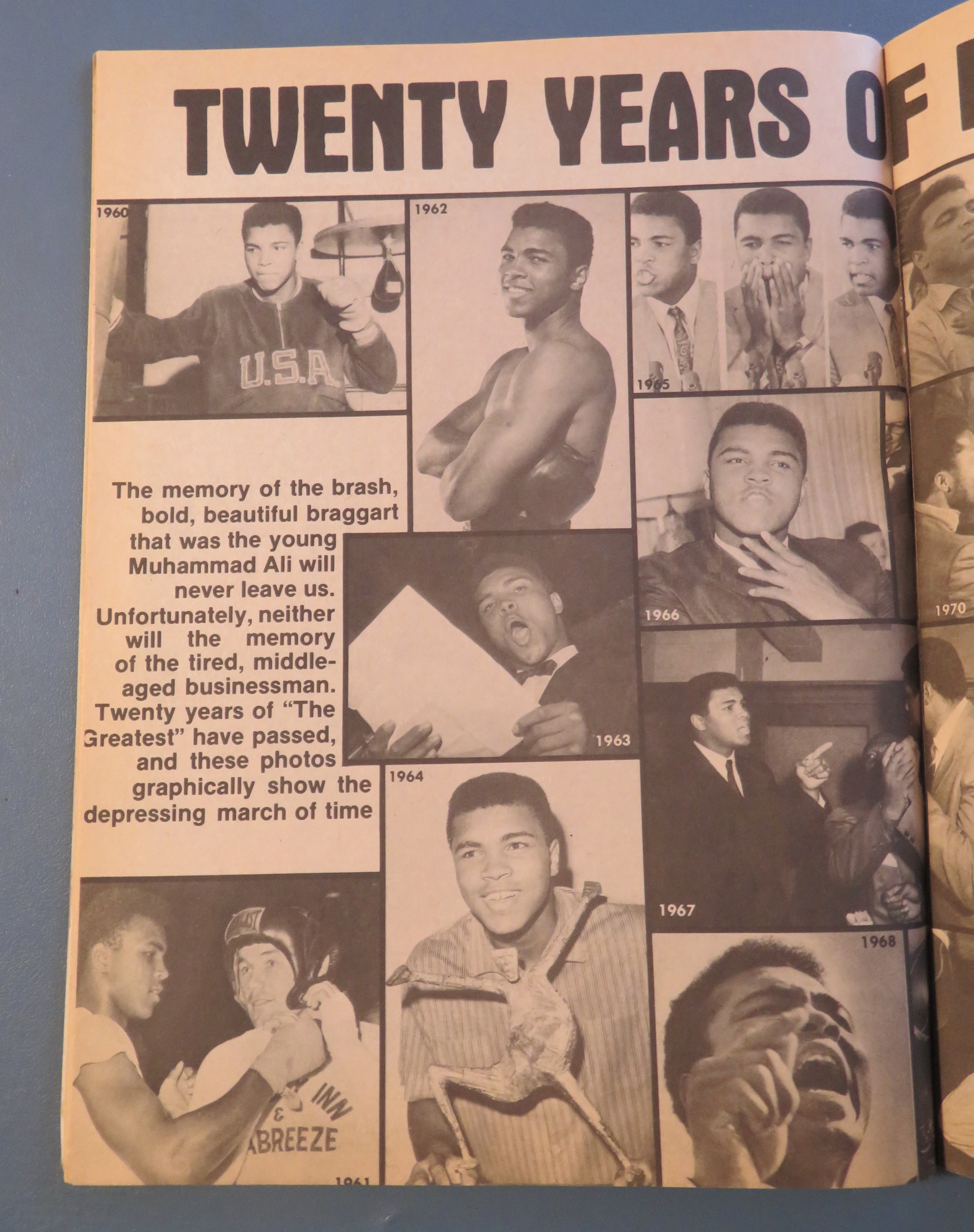 Big Book Of Boxing September 1980 Holmes vs Ali