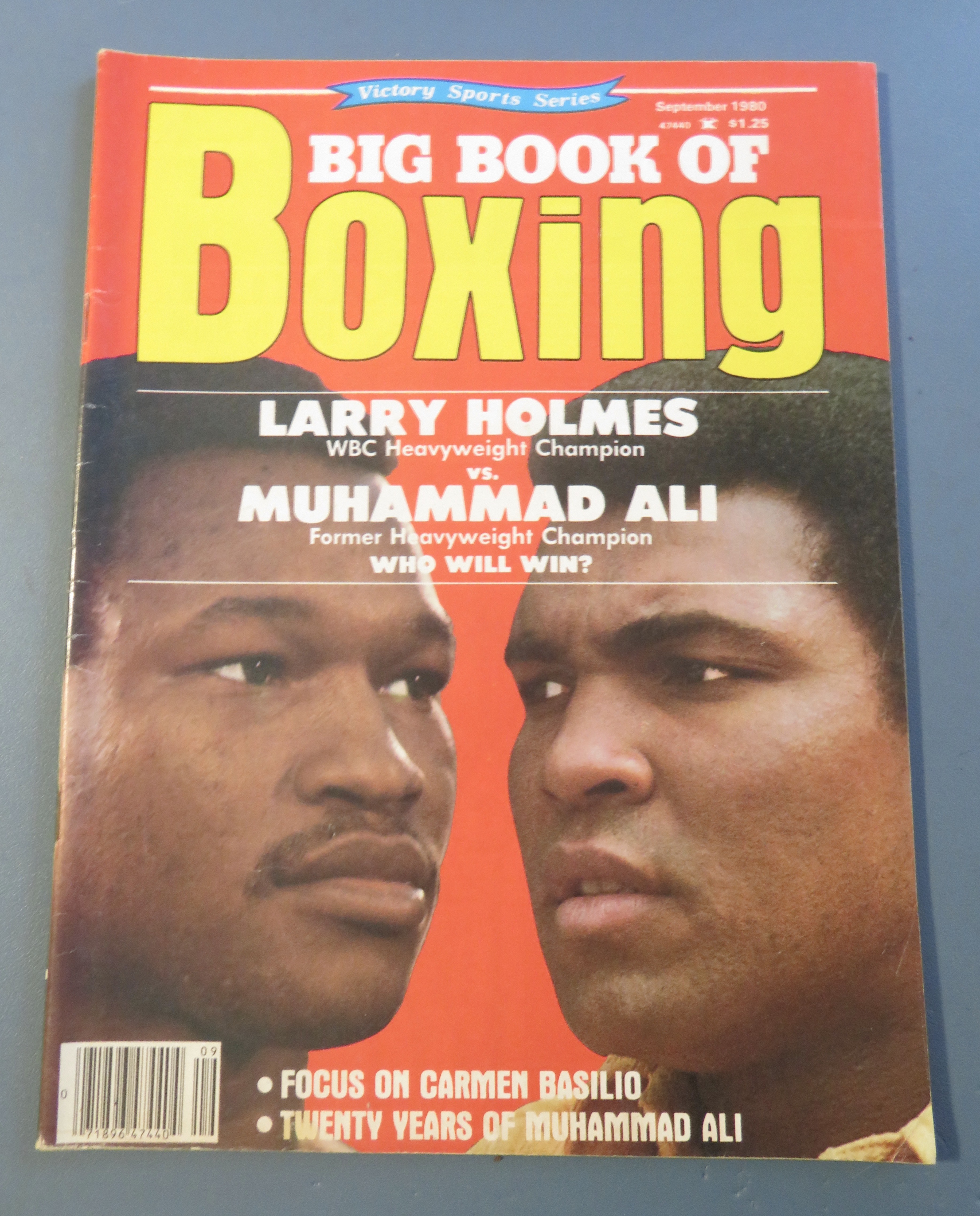 Big Book Of Boxing September 1980 Holmes vs Ali