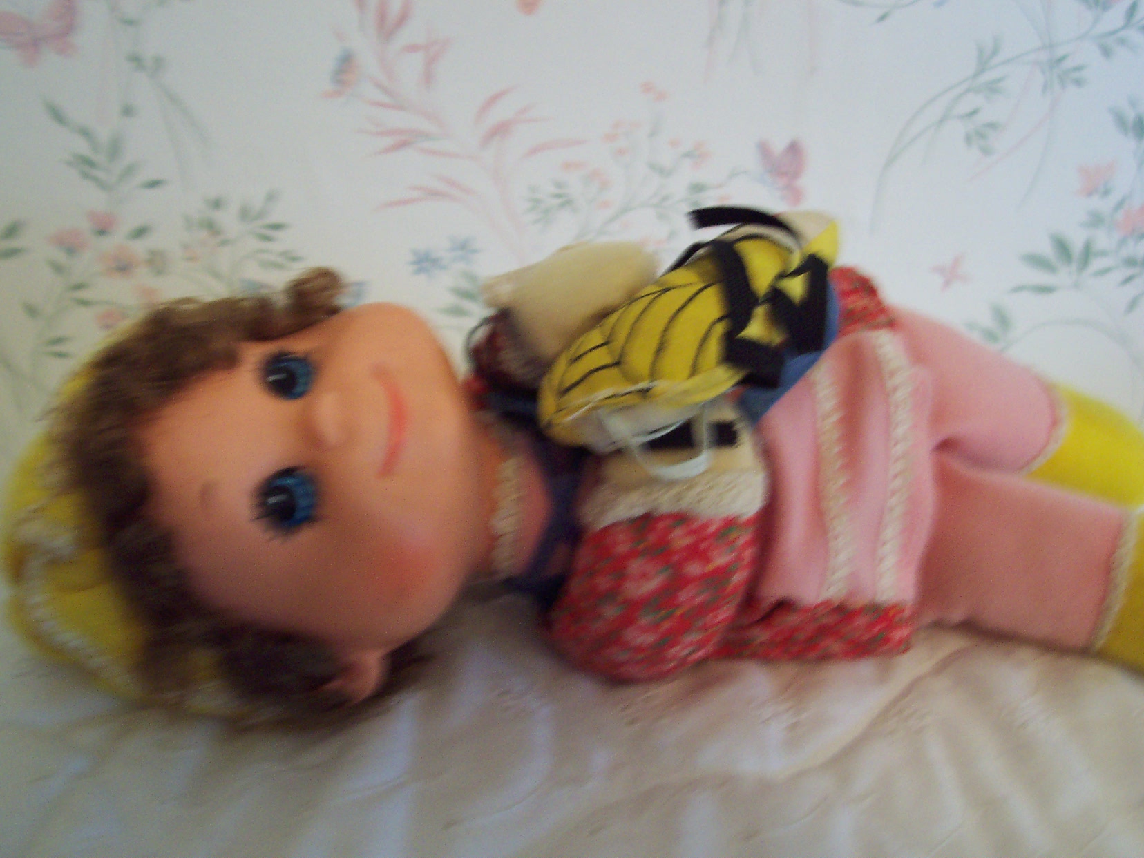 Baby Beans doll Miss Muffet w Spider Mattel