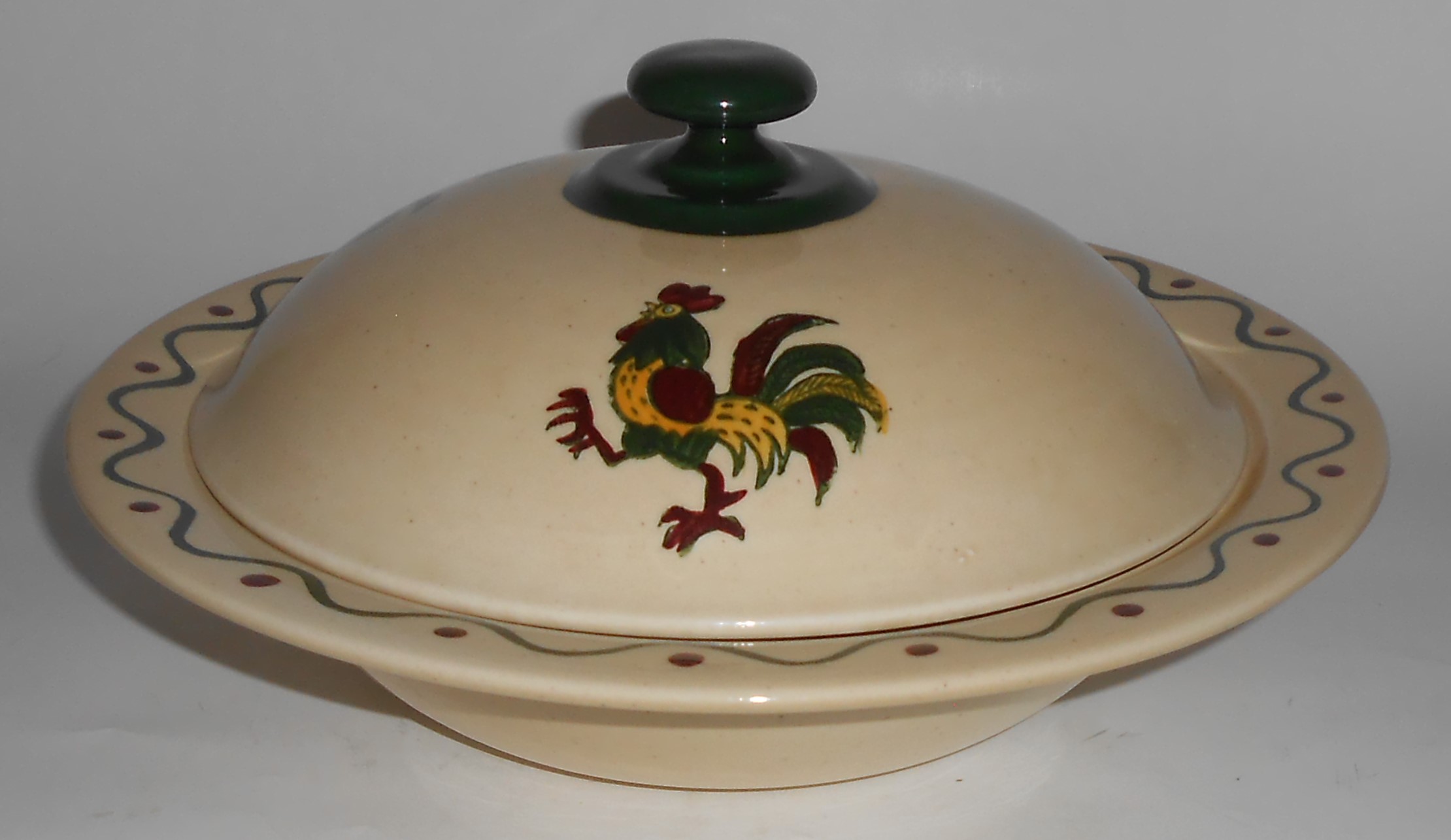 Metlox Pottery Poppy Trail California Provincial Veg