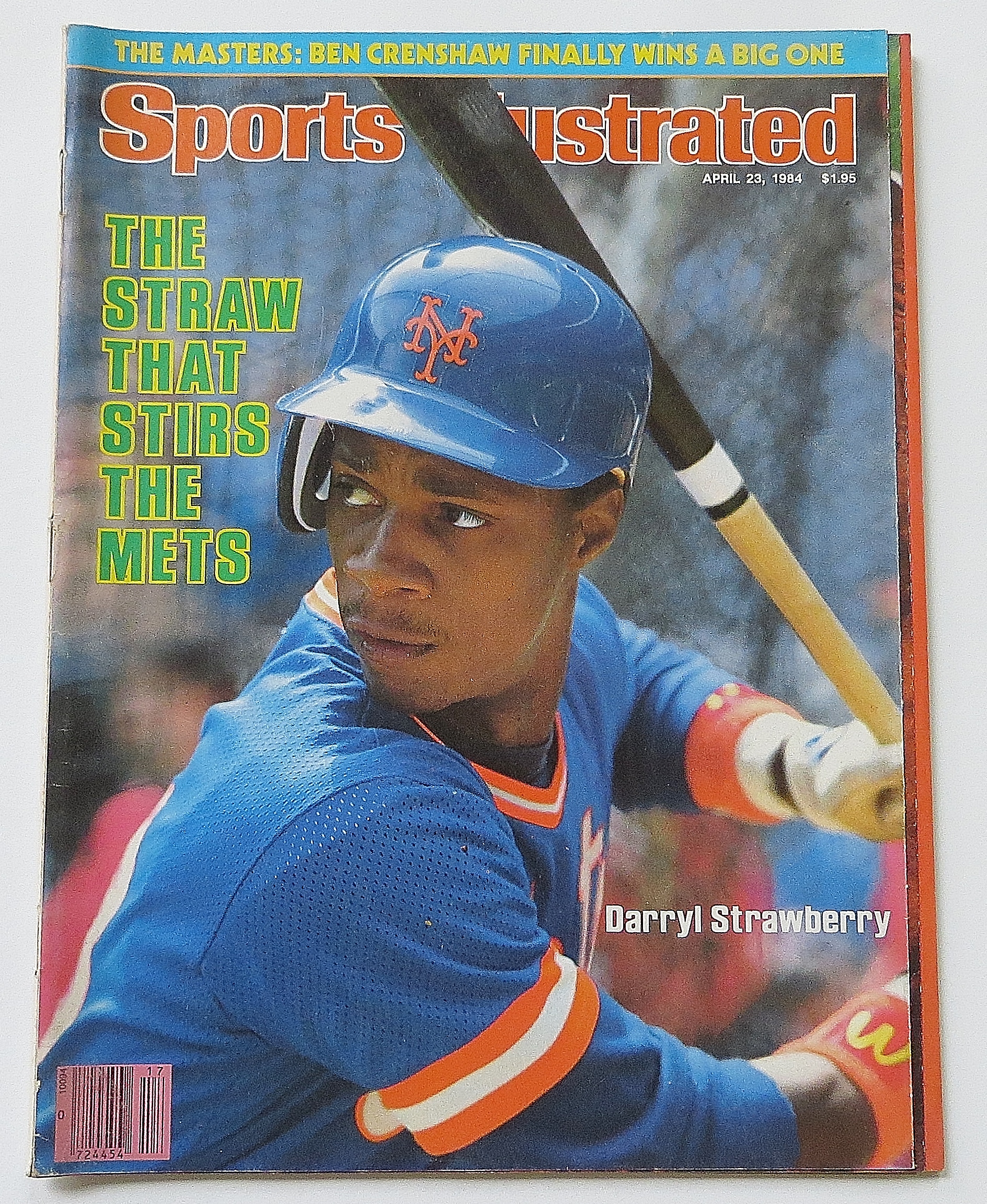 Sports Illustrated April 23, 1984 Darryl Strawberry