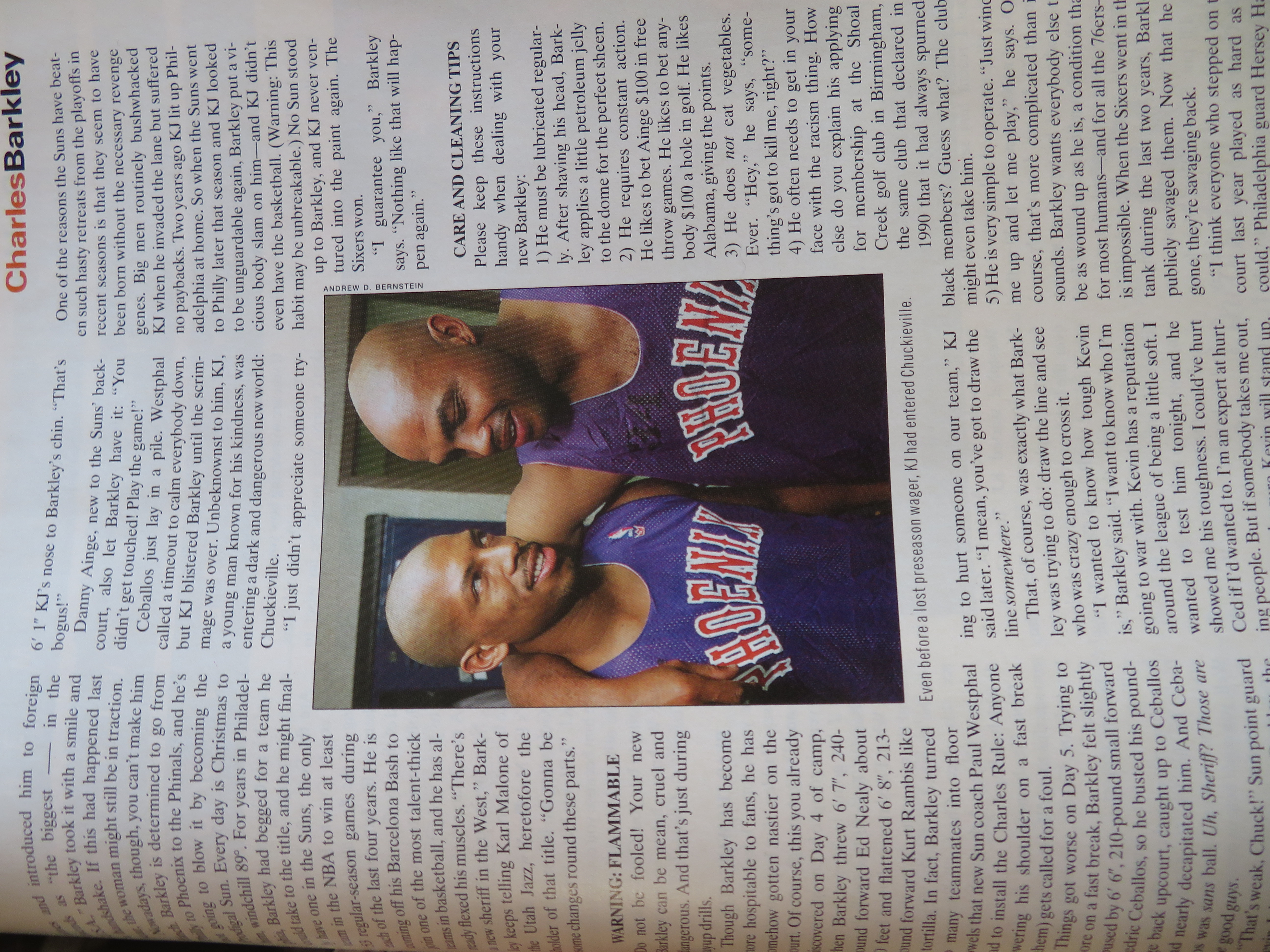 Sports Illustrated Magazine-November 9, 1992-C Barkley