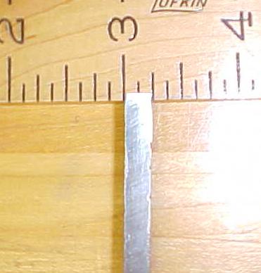 Weageway Socket Firmer Chisel 1/4  inch Crown Logo