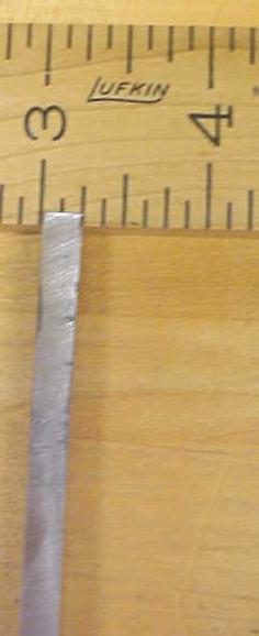 Weageway Socket Firmer Chisel 1/4  inch Crown Logo