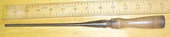 Weageway Socket Firmer Chisel 1/4  inch Crown Logo
