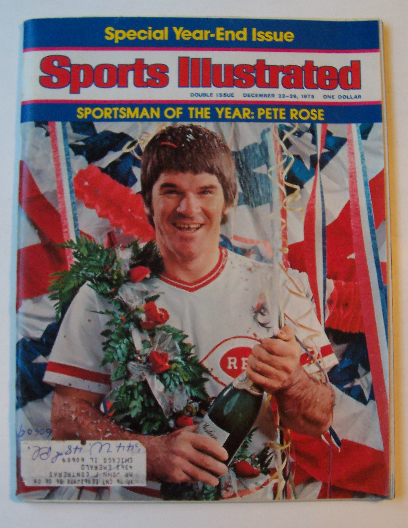 Sports Illustrated Magazine -Dec 22-29, 1975- Pete Rose