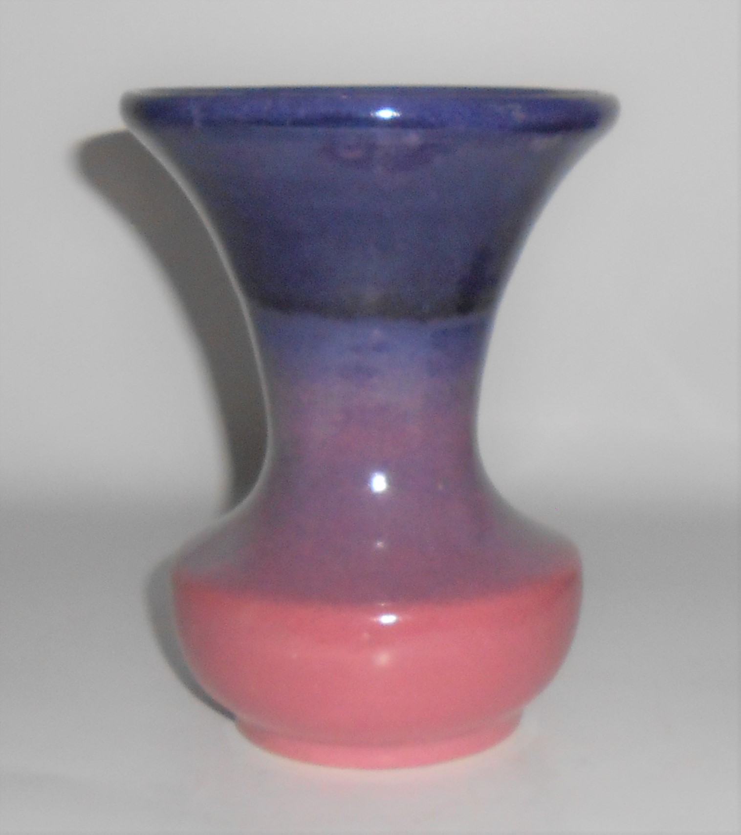 Cliftwood Art Pottery Duotone Vase