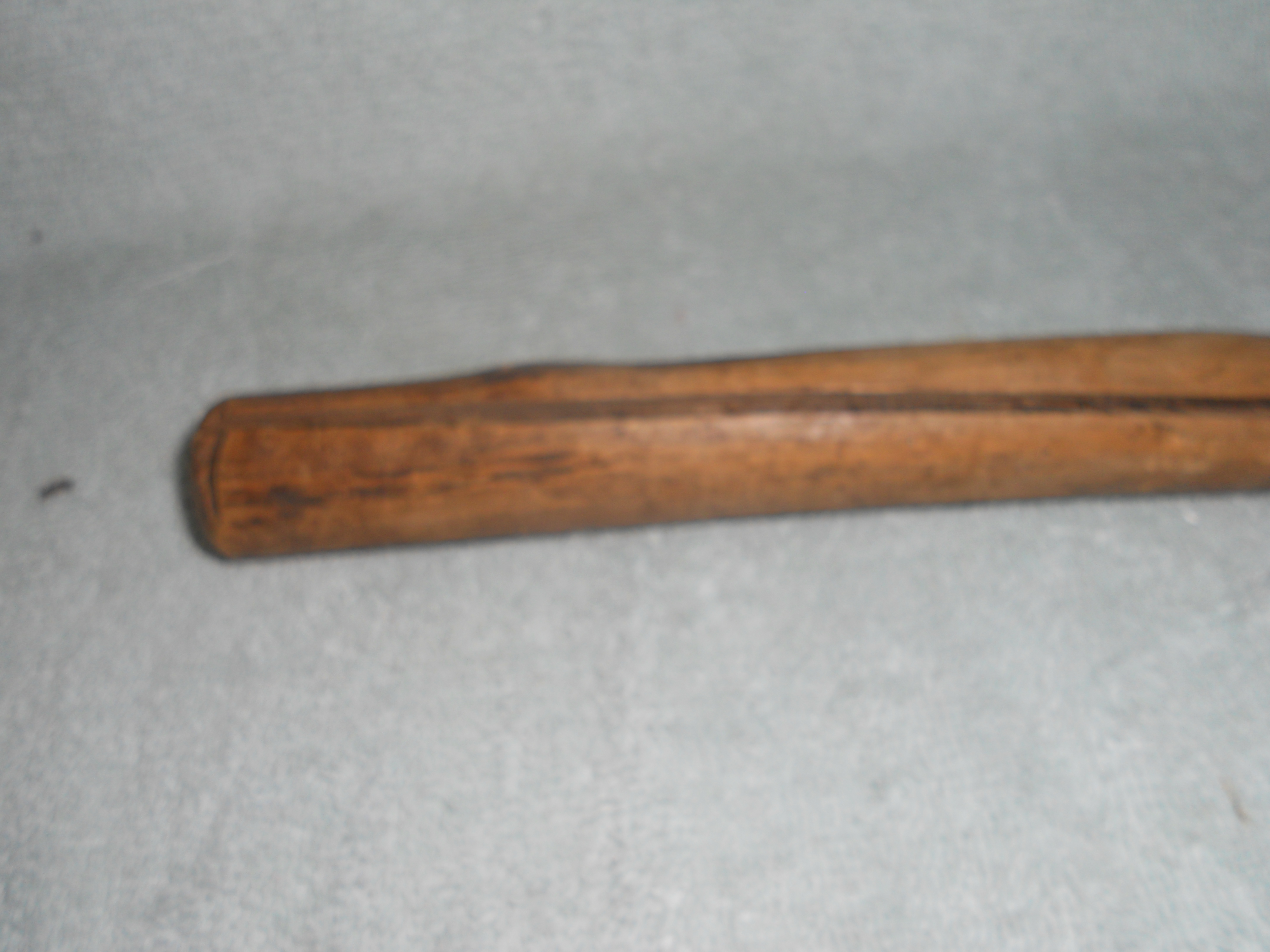 Hand Carved Wooden Peg