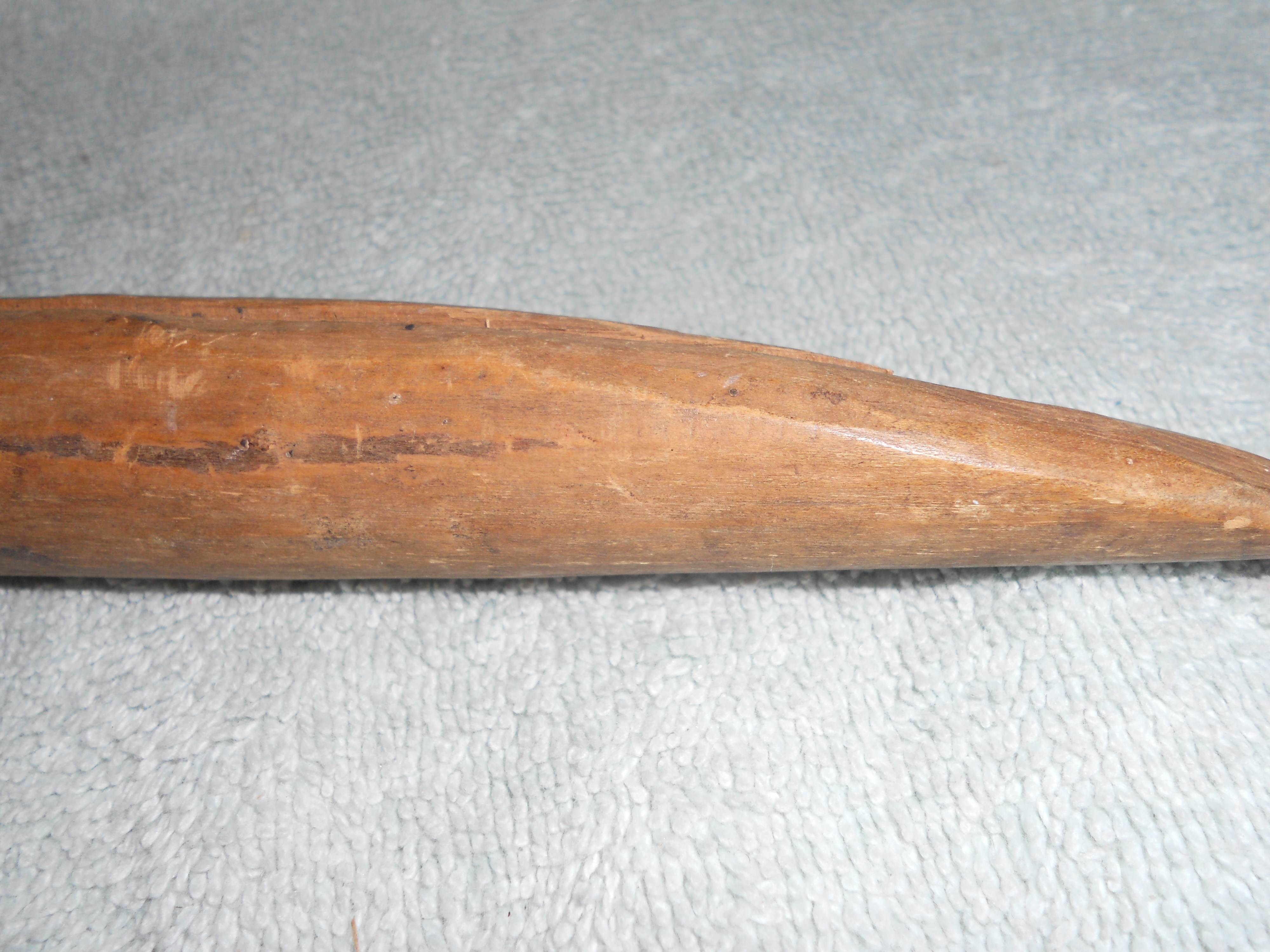 Hand Carved Wooden Peg